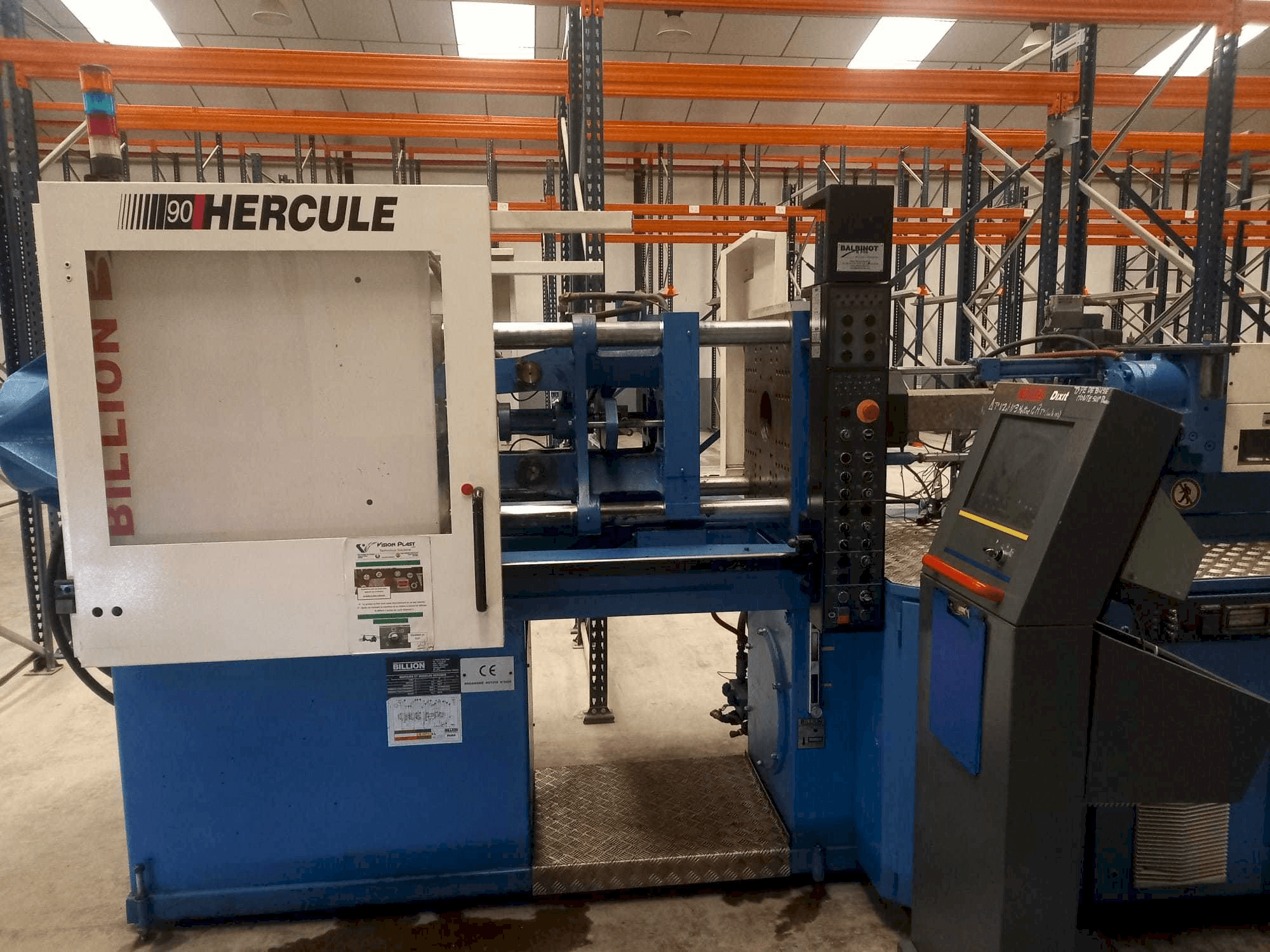 A Billion H260/90 TP gép elölnézete