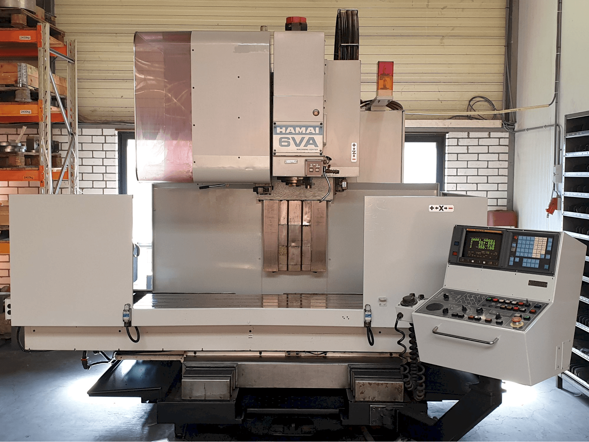 A HAMAI MC-6VA gép elölnézete