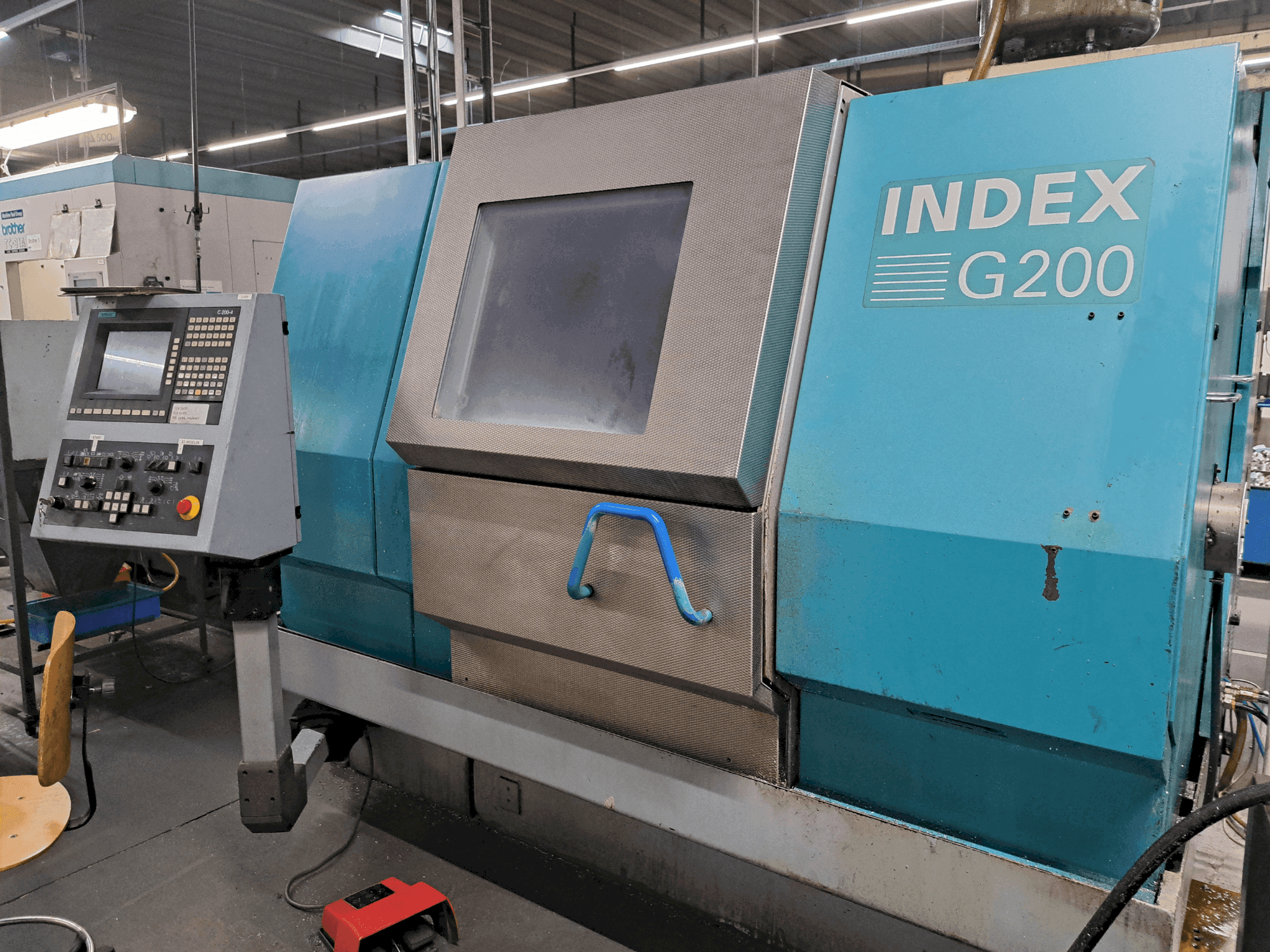 A Index G200 gép elölnézete