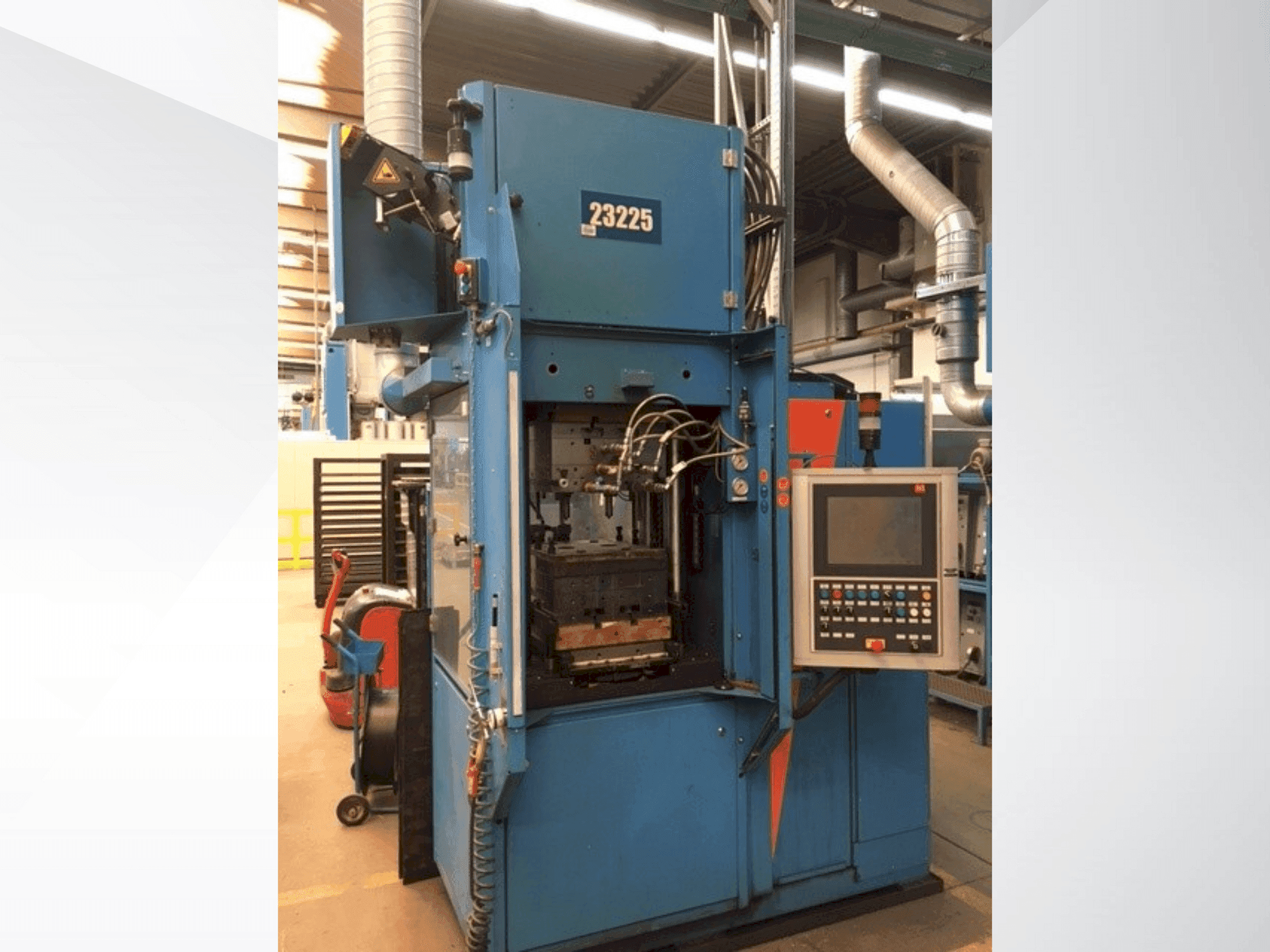 A MAPLAN MFT 750/160 edition S gép elölnézete