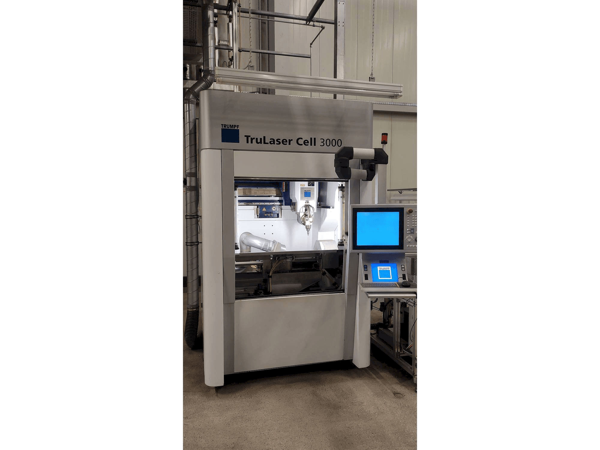 A Trumpf TruCell3000 gép elölnézete