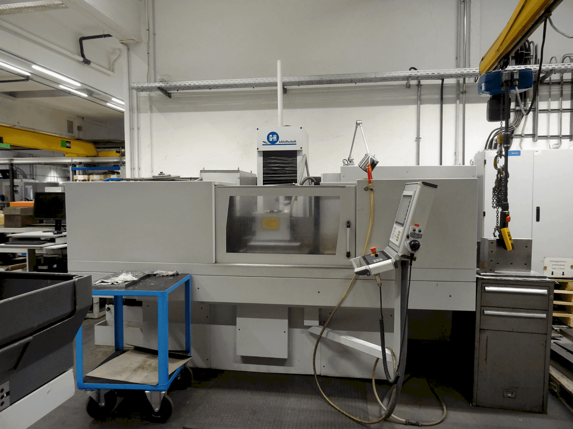 A GEIBEL & HOTZ FS 640 Z CB gép elölnézete