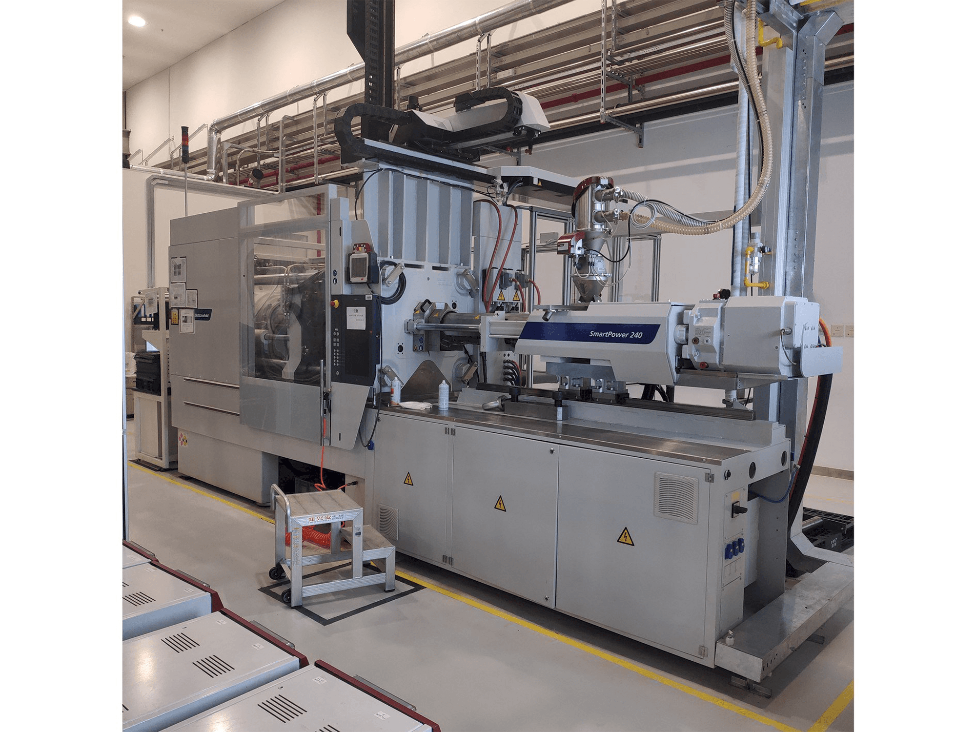 A Battenfeld SmartPower 240-1000 gép elölnézete
