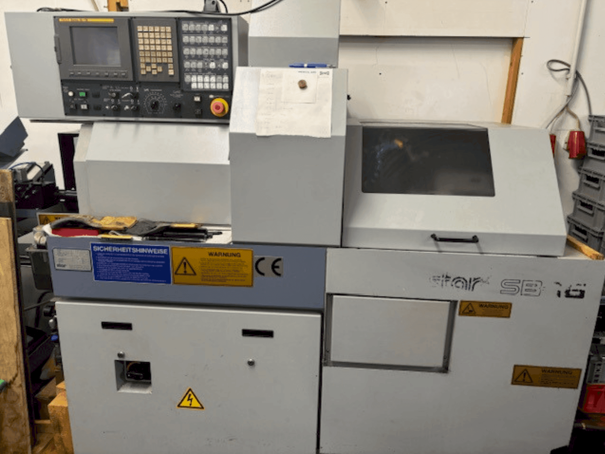 A Star SB-16 gép elölnézete