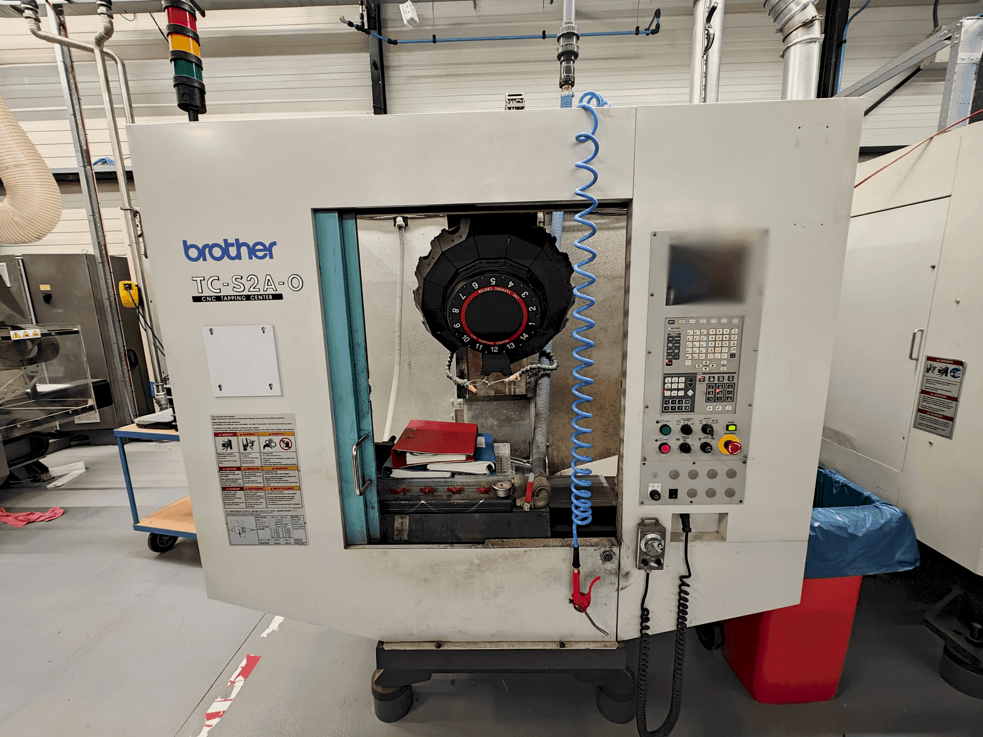 A Brother C-S2A-O gép elölnézete