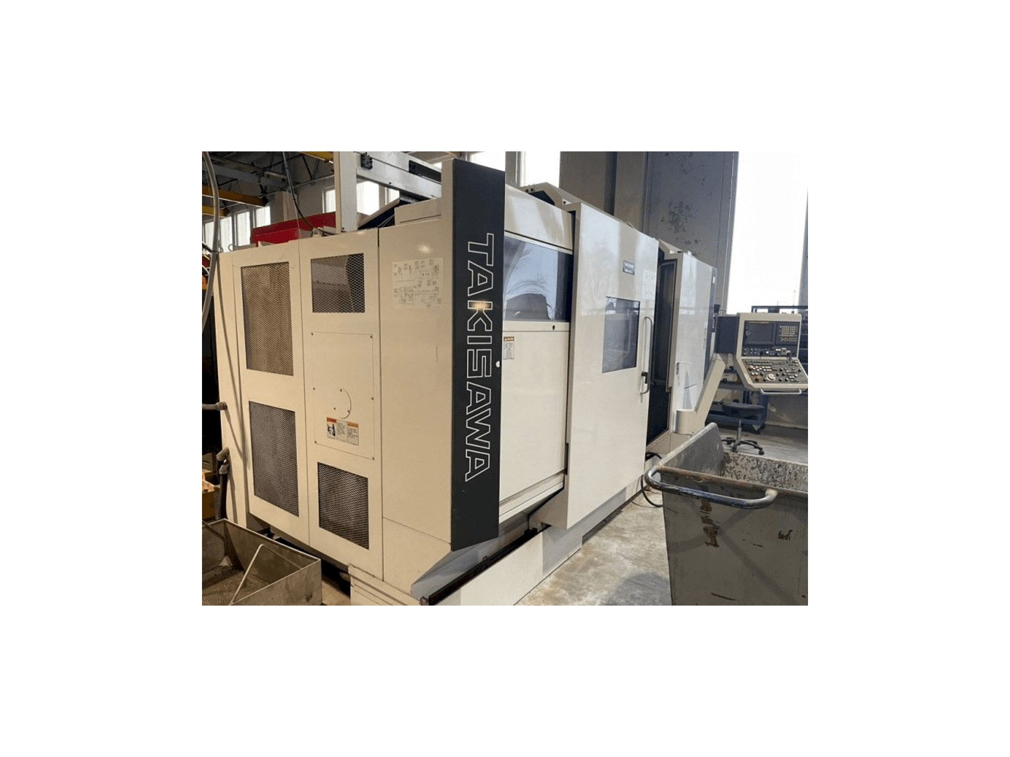 A Takisawa TMM250-M3 gép elölnézete