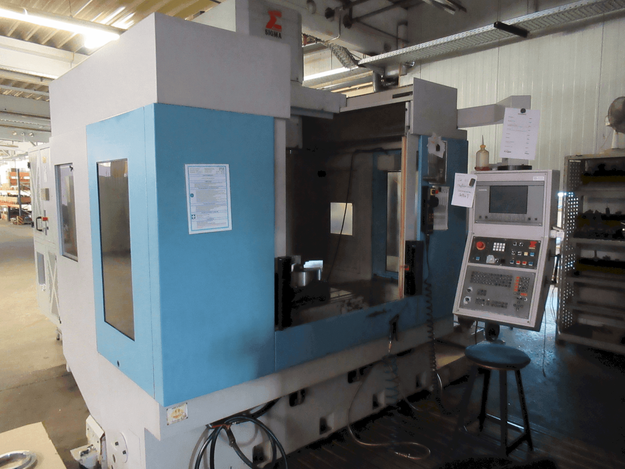 A Sigma Zenit 3 gép elölnézete