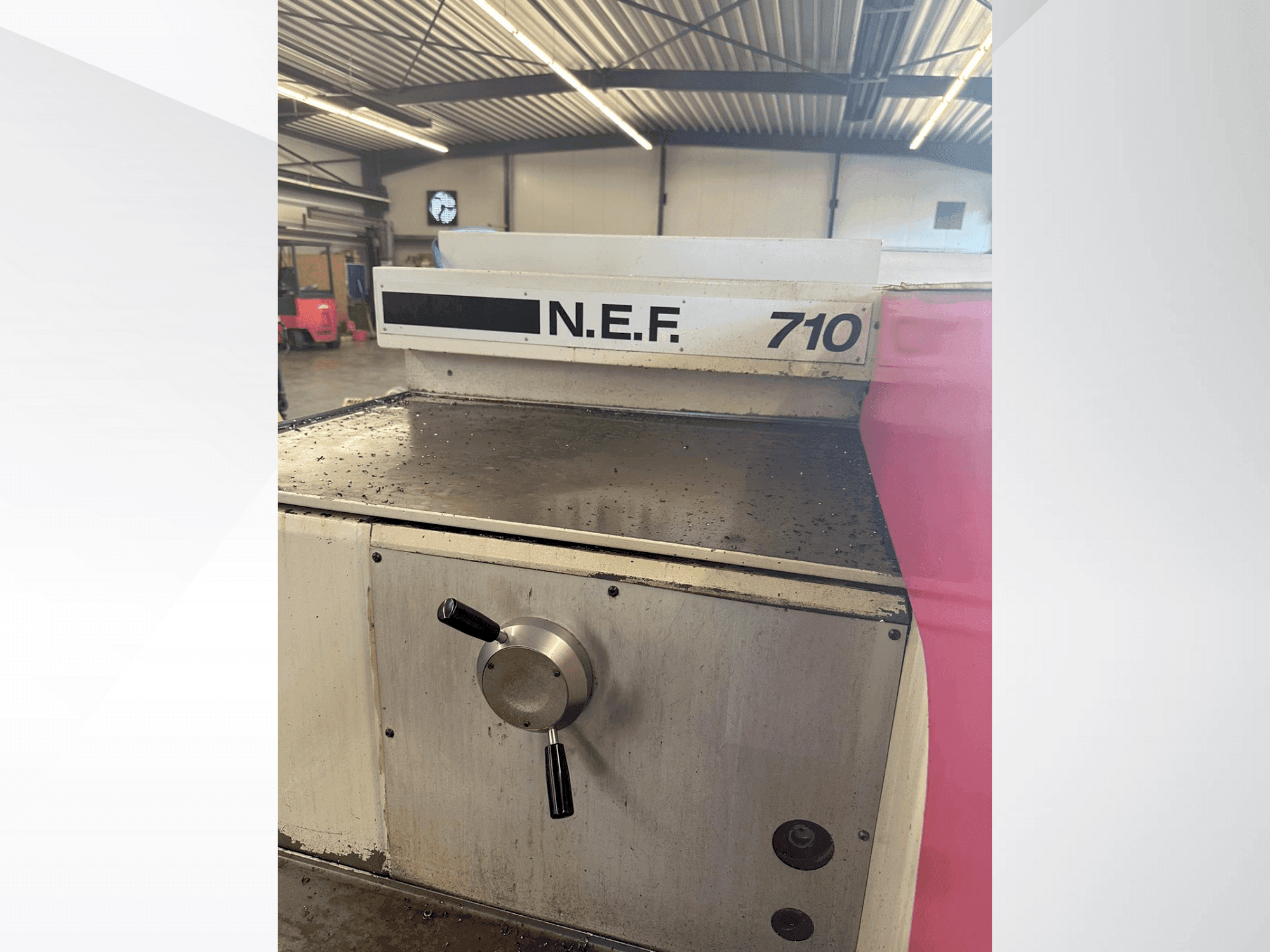 A Gildemeister Gildemeister NEF 710 gép elölnézete