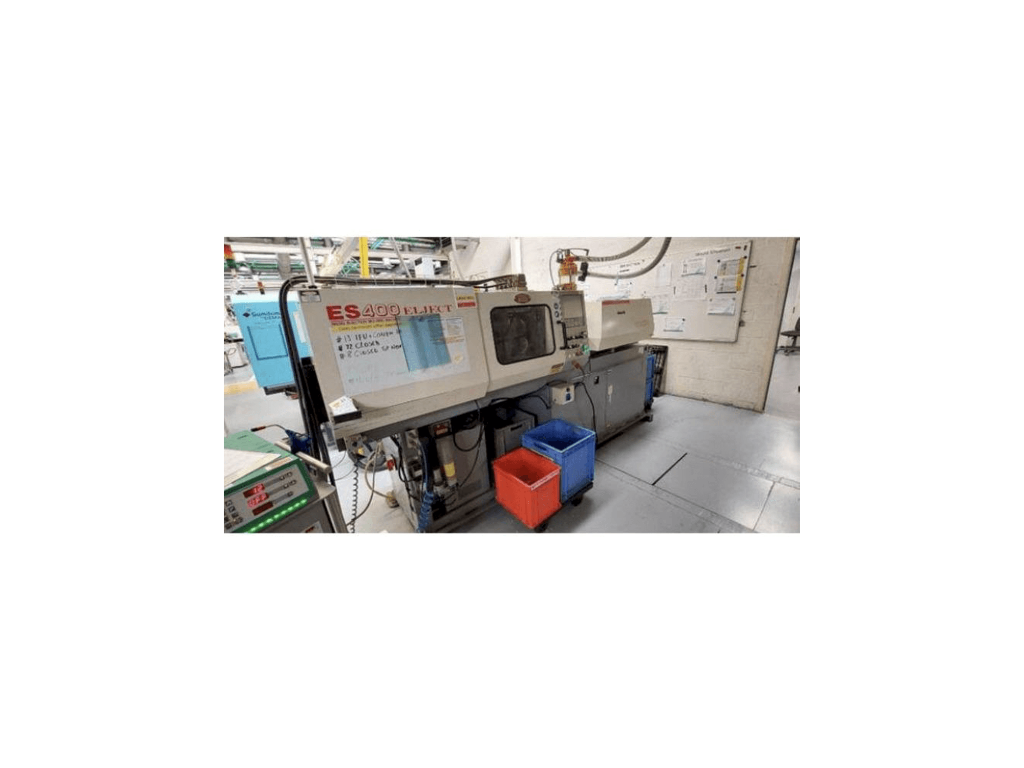 A Nissei ES400 gép elölnézete