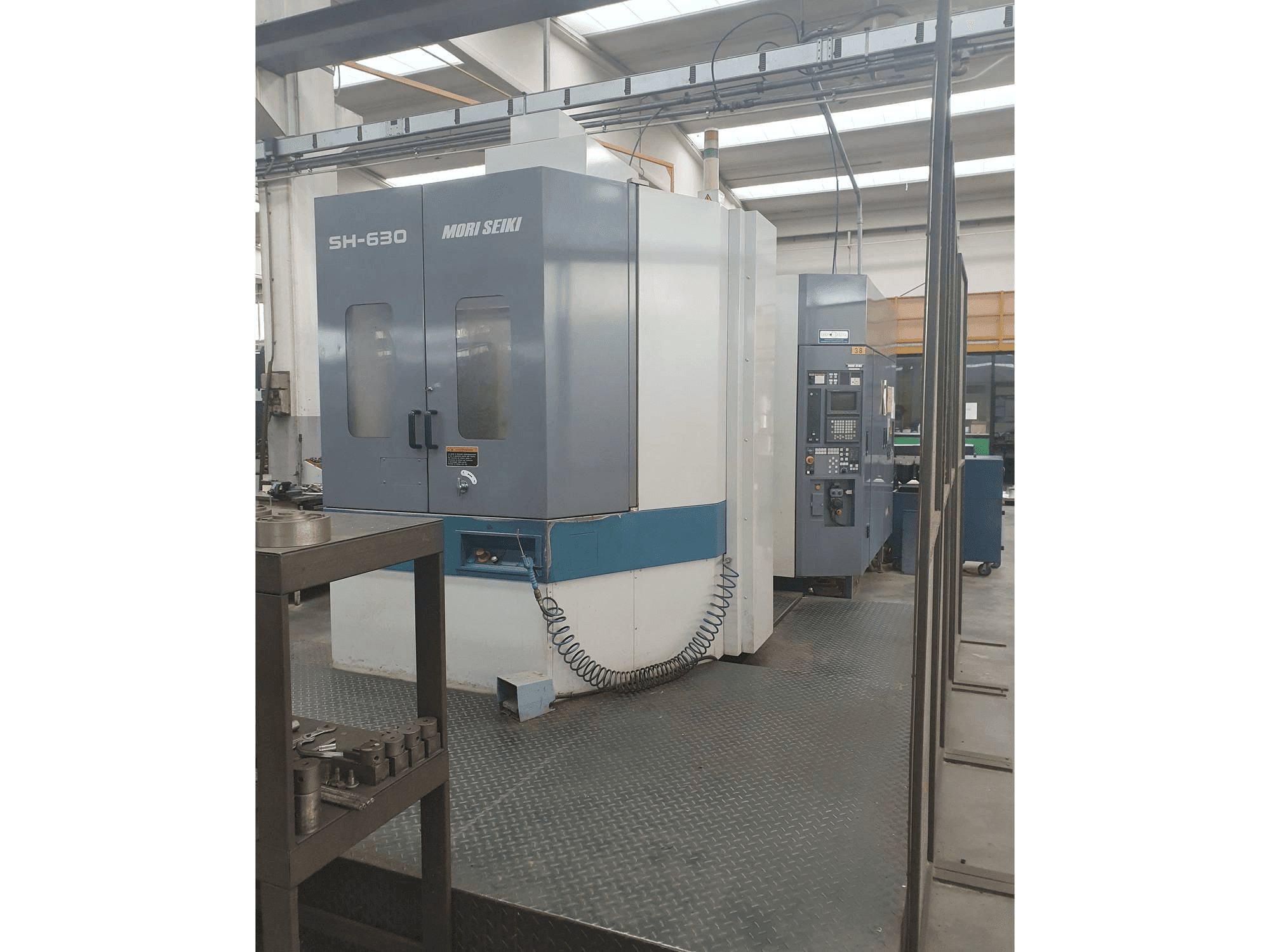 A MORI SEIKI SH-630 gép elölnézete