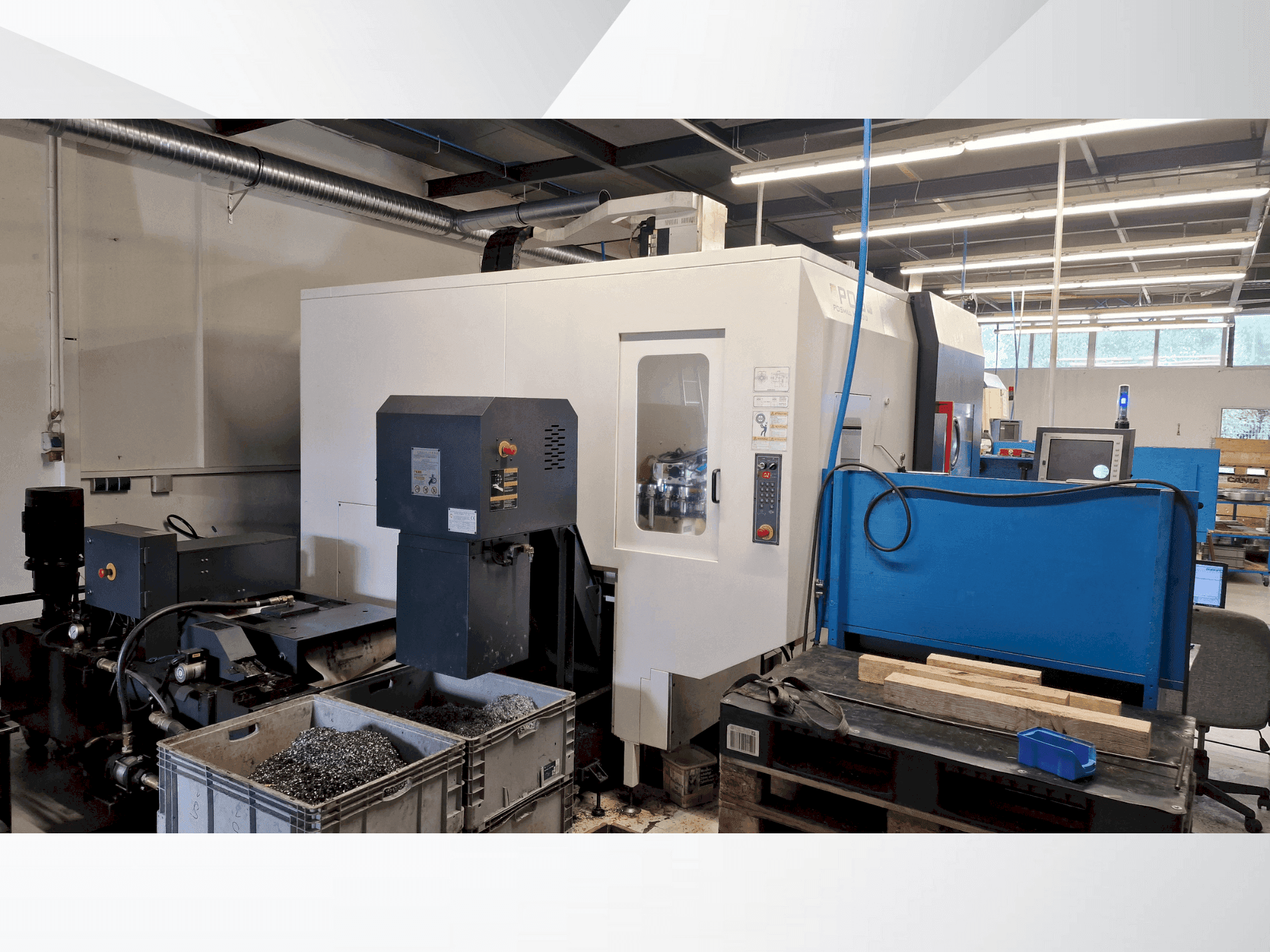 A POSmill H 500 U gép elölnézete