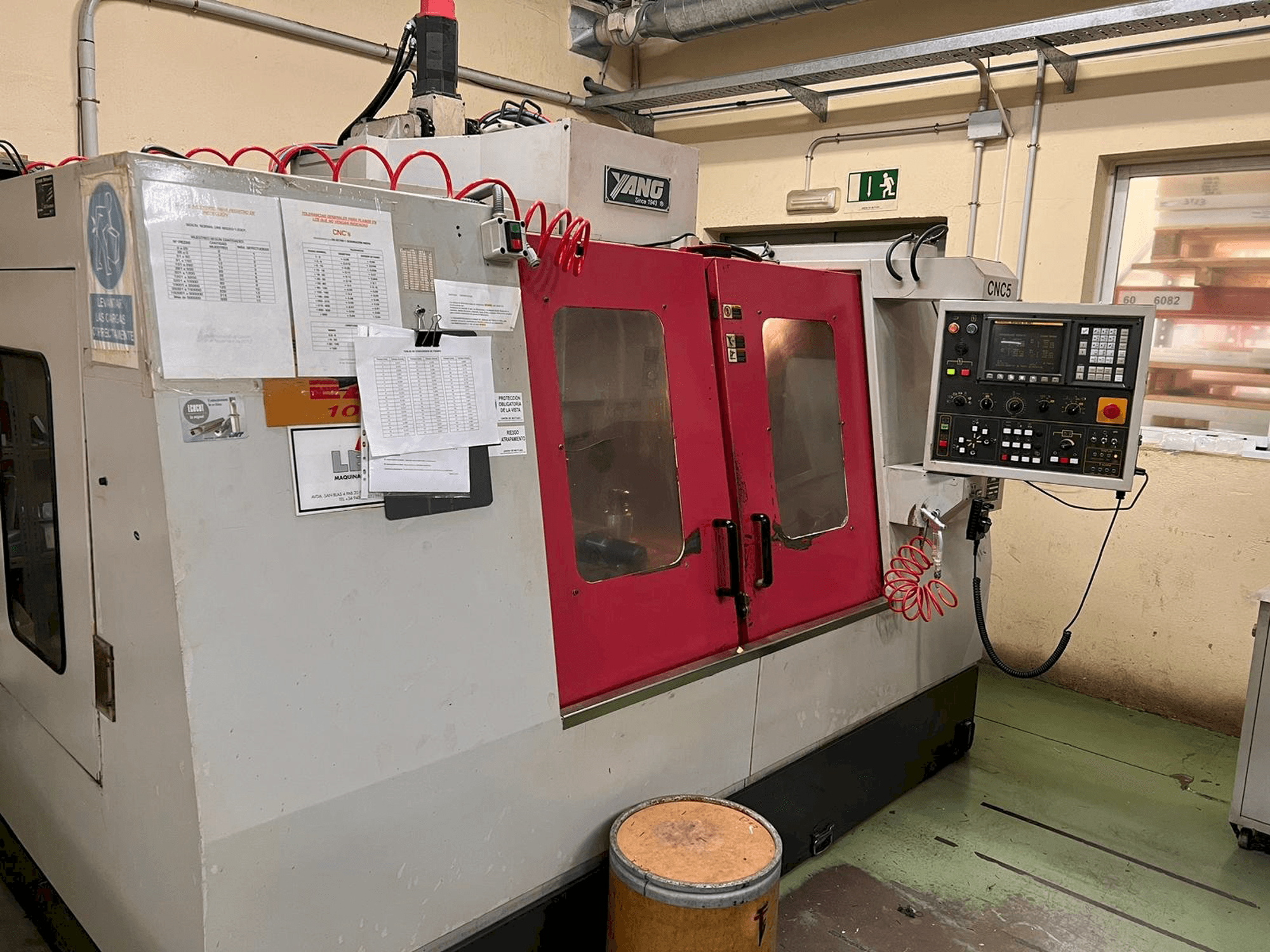 A Yang SMV -1000 gép elölnézete