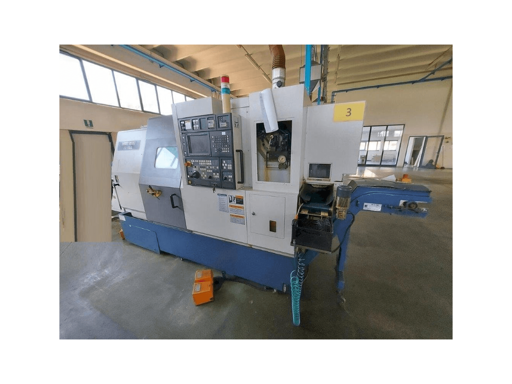 A MORI SEIKI ZL 150SMC gép elölnézete