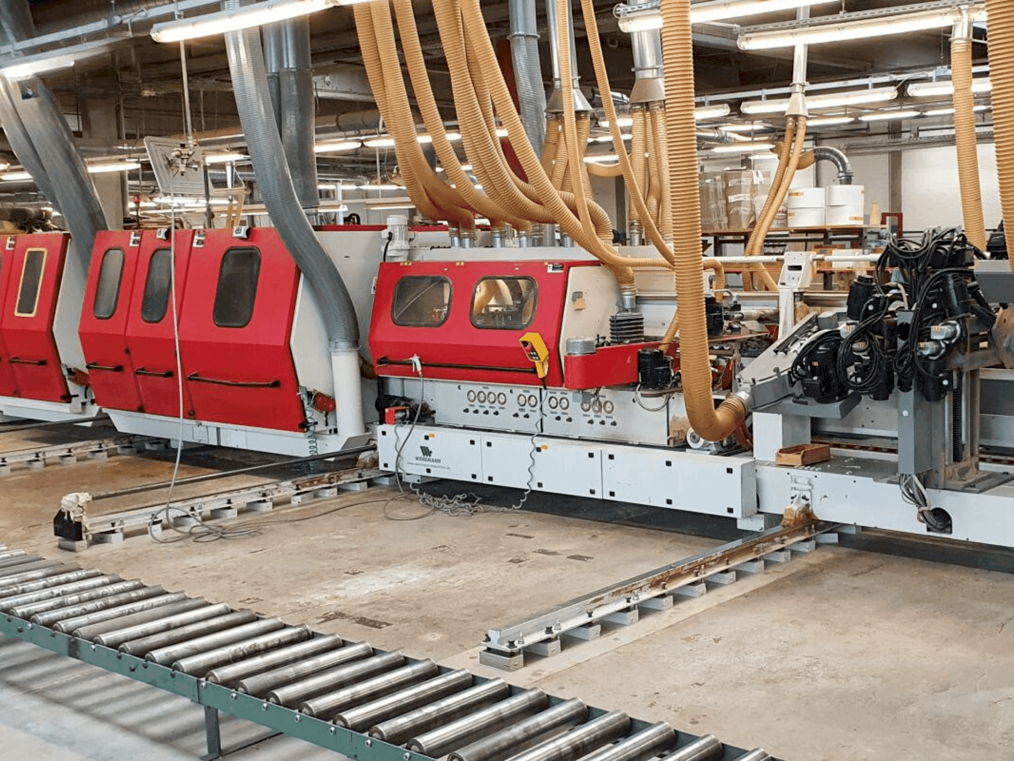 A WEHRMANN Combima gép elölnézete