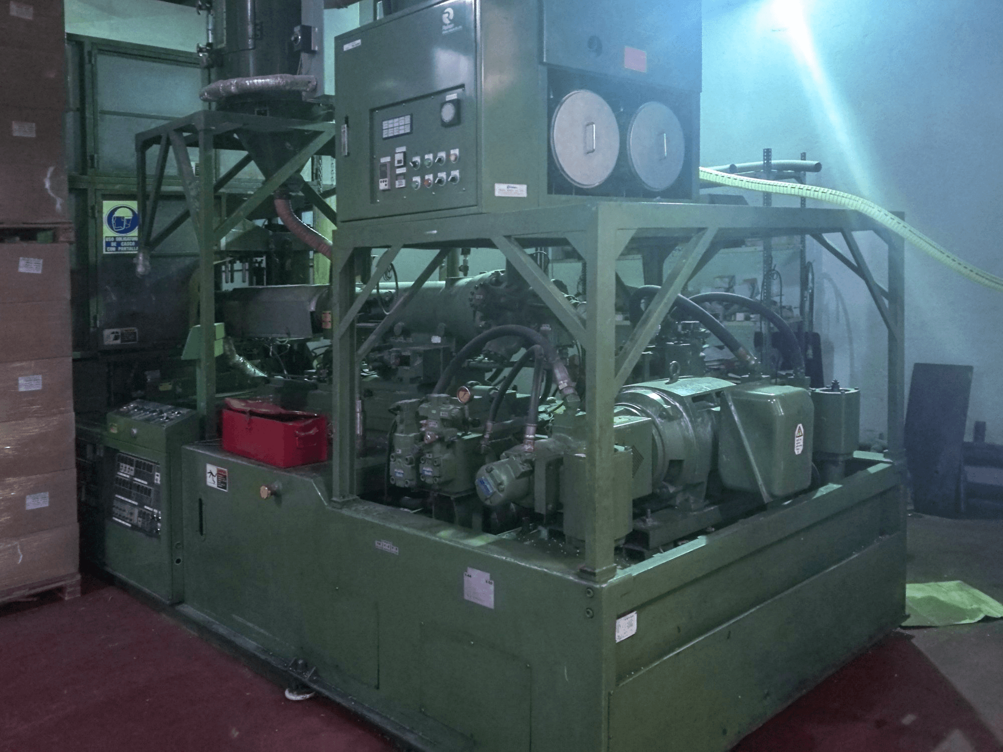 A NISSEI ASB 650 EXH gép jobb nézete