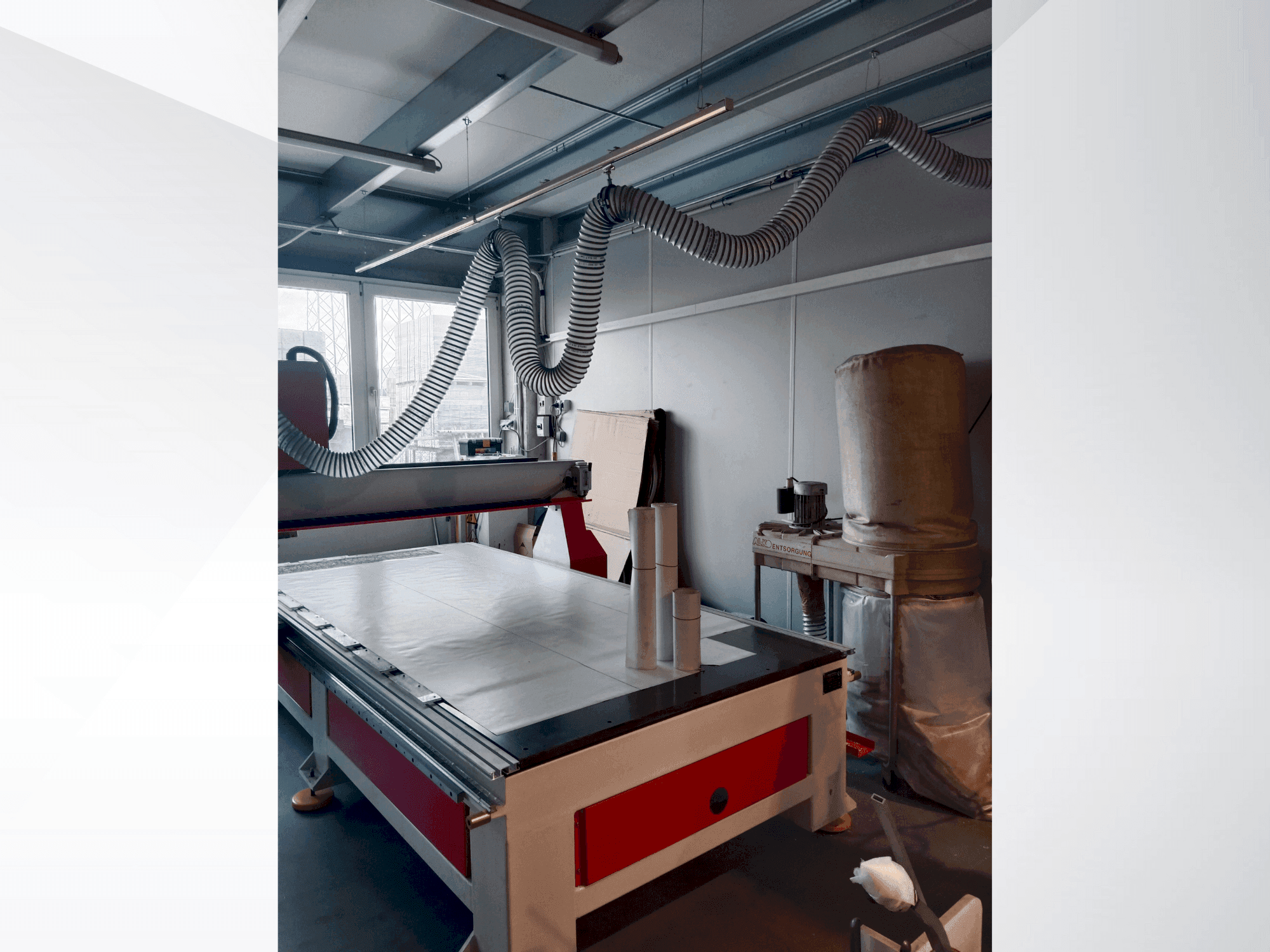 A H. Winter Routermax Basic 1325 Eco gép elölnézete