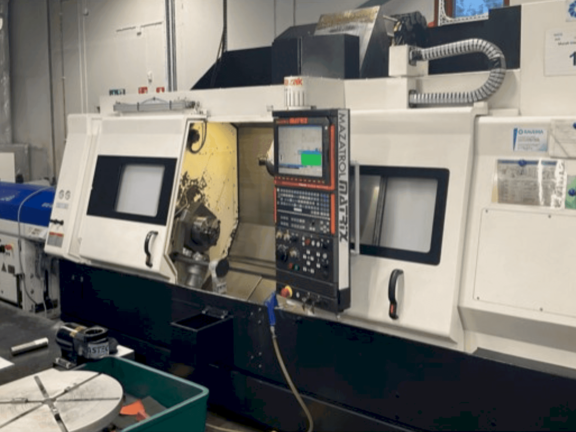 A Mazak INTEGREX 200-IV S gép elölnézete