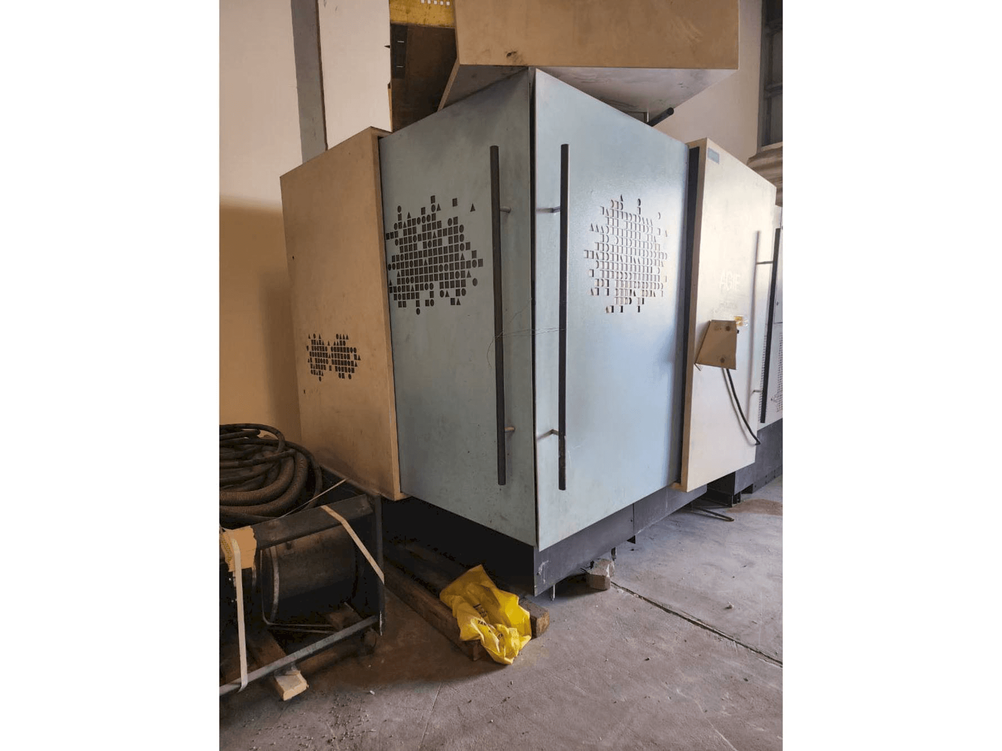 A AGIE Challenge 2 gép elölnézete