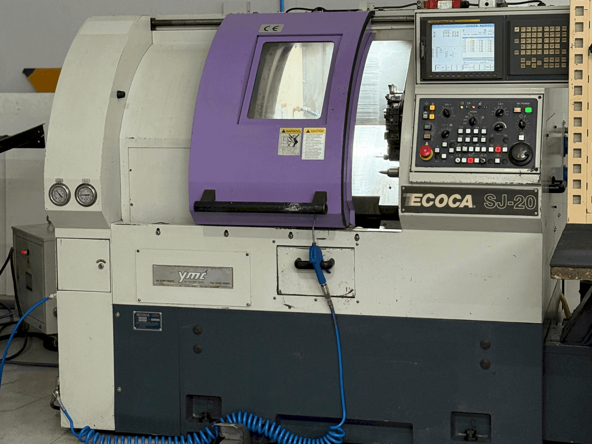 A ECOCA SJ-20 gép elölnézete