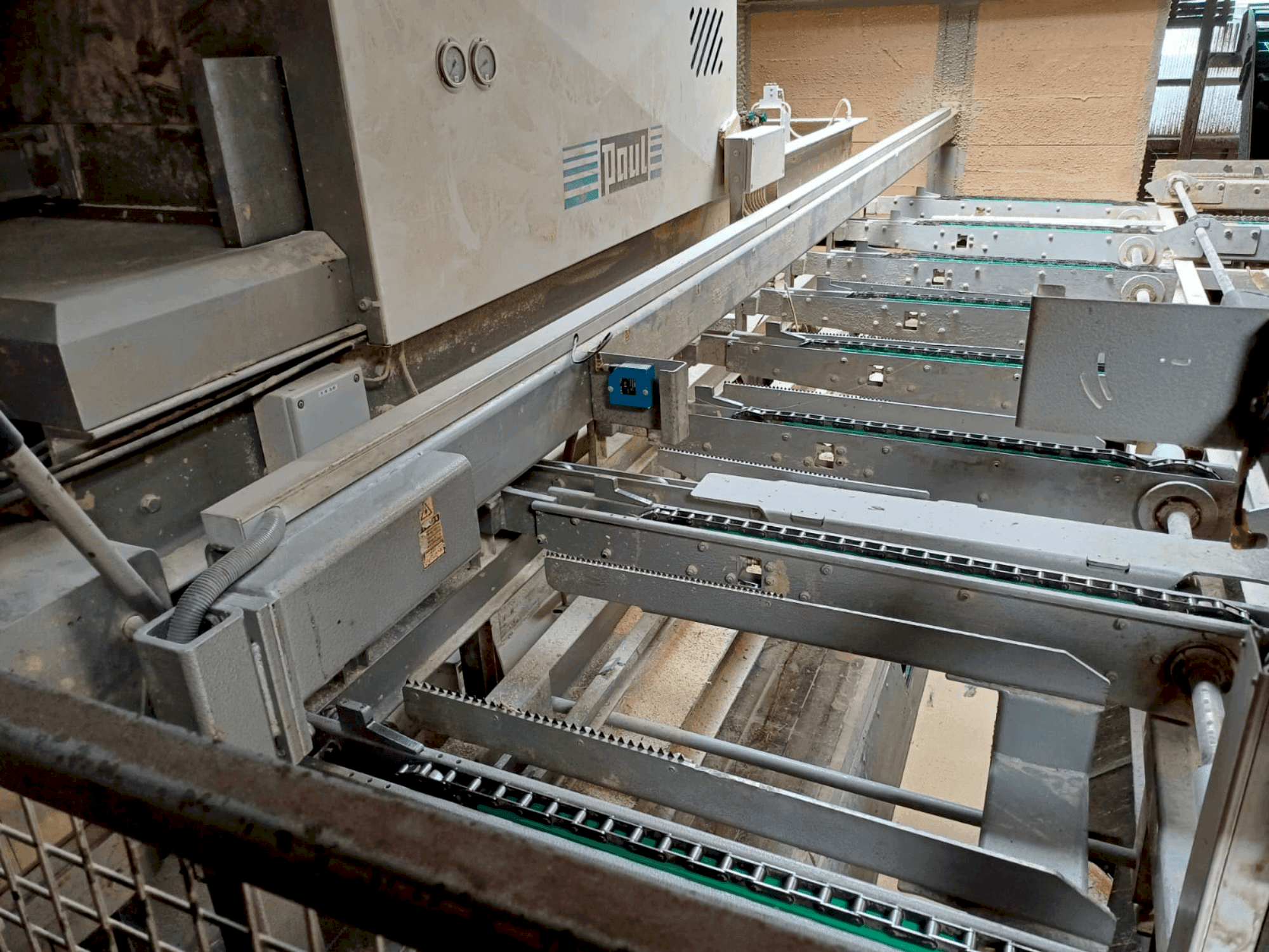 A Paul Reinhardt BK 1000 gép elölnézete