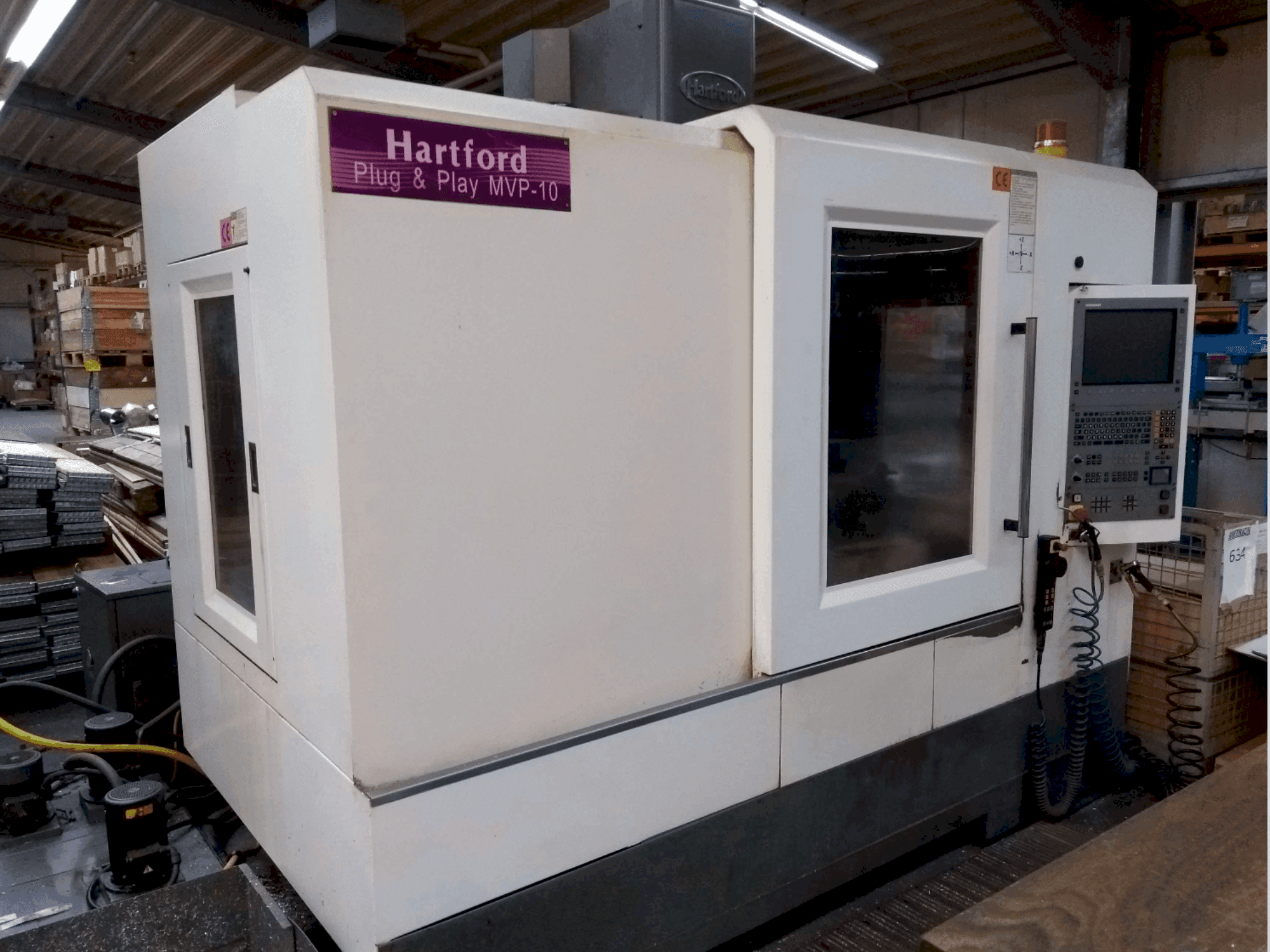 A HARTFORD Plug & Play MVP 10 gép elölnézete