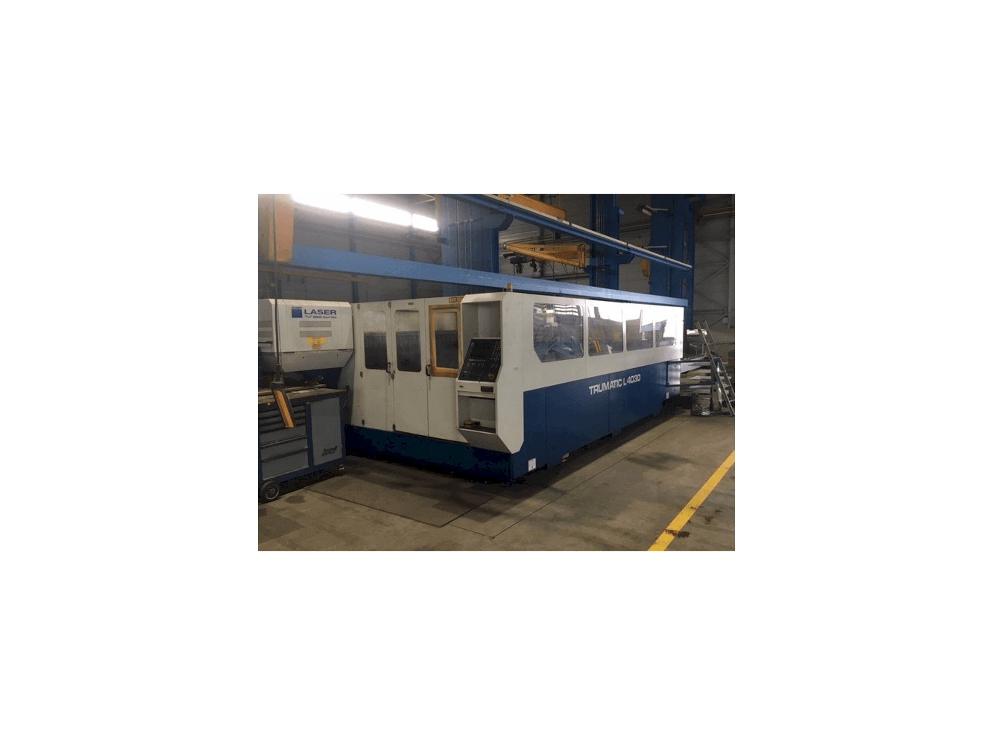 A Trumpf Trumatic L4030 gép elölnézete