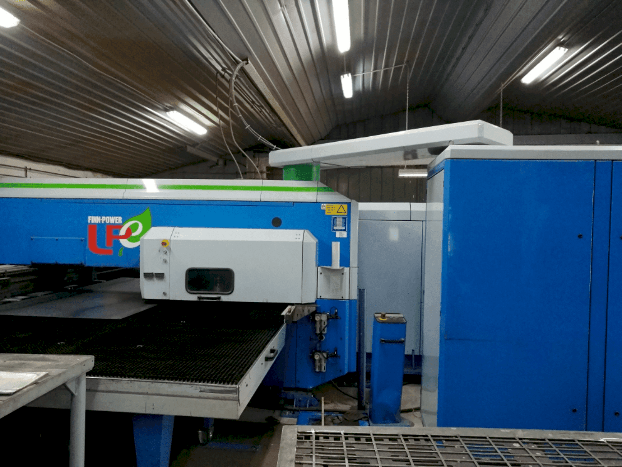 A Finn-Power LPE5 SWUH gép elölnézete