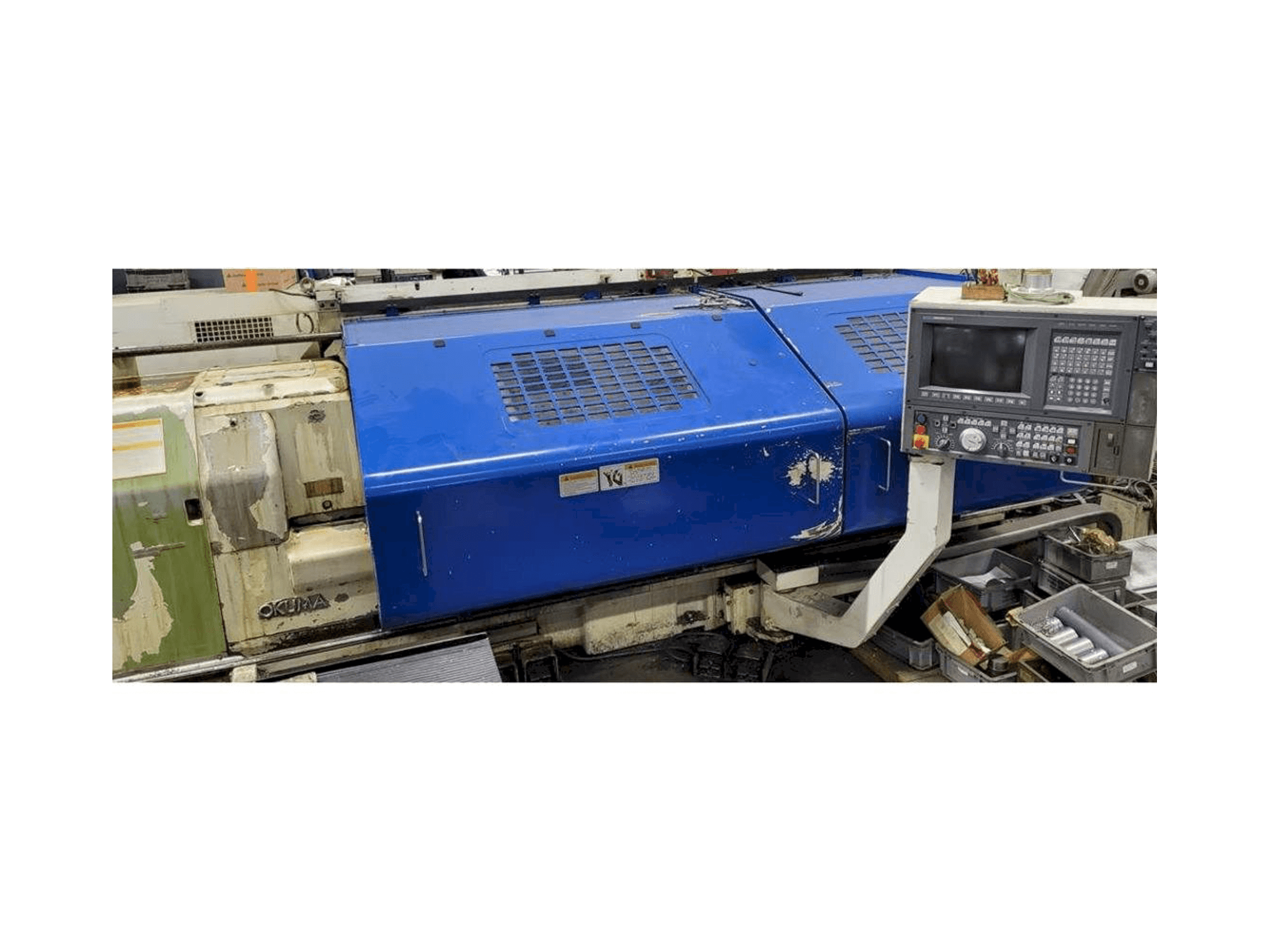 A Okuma LH35 gép elölnézete