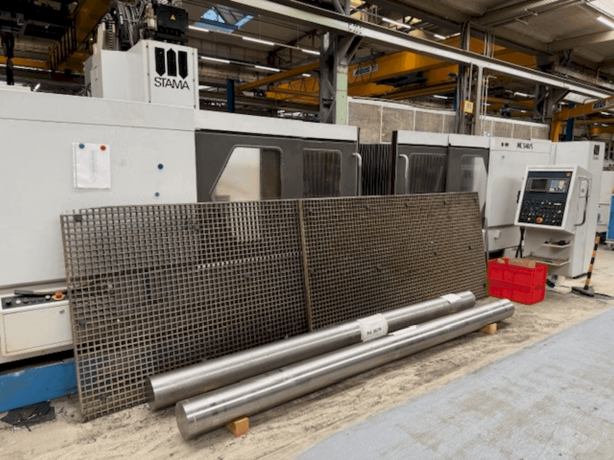 A STAMA MC 540 gép elölnézete