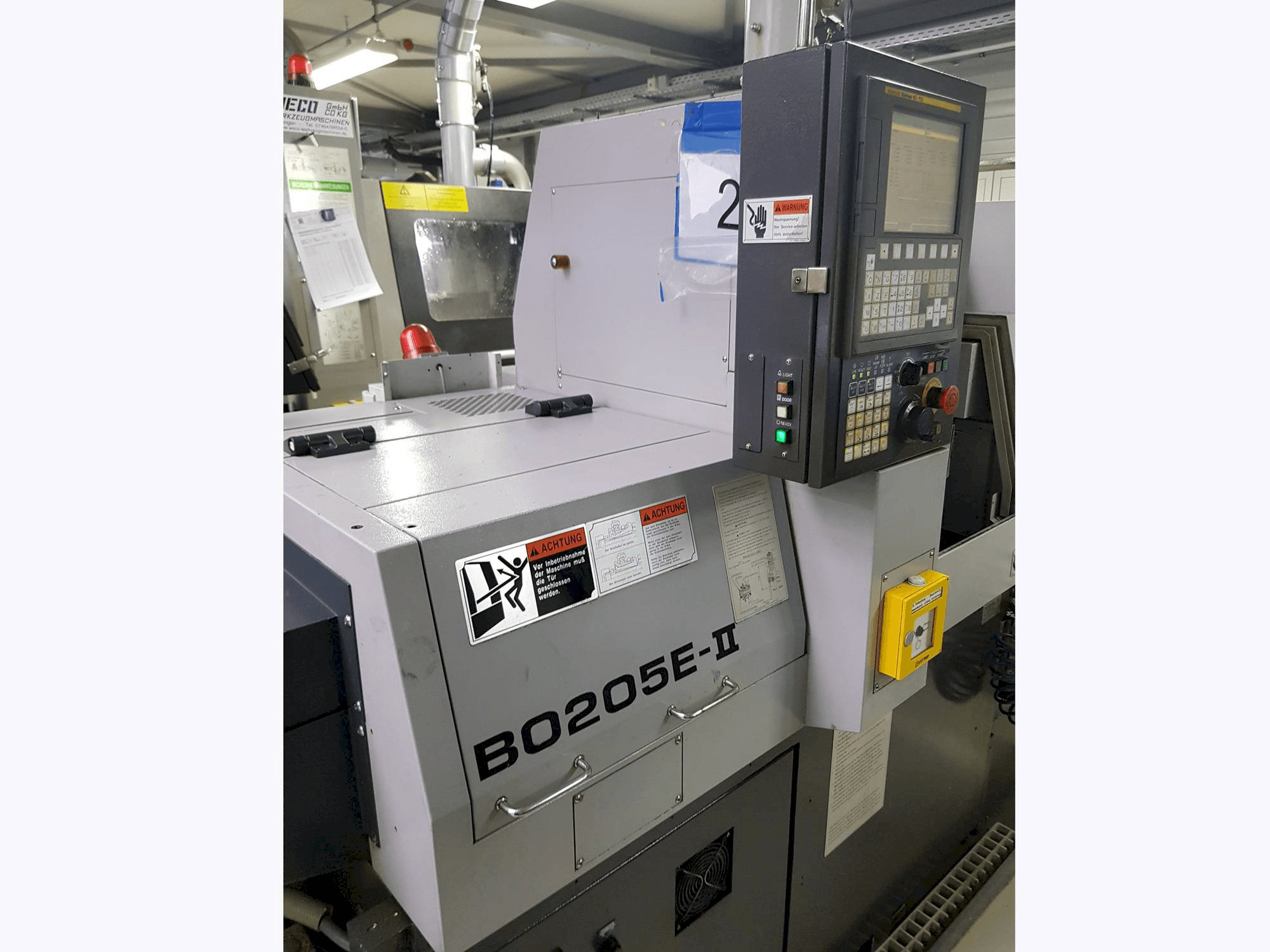 A TSUGAMI BO205E-II gép elölnézete