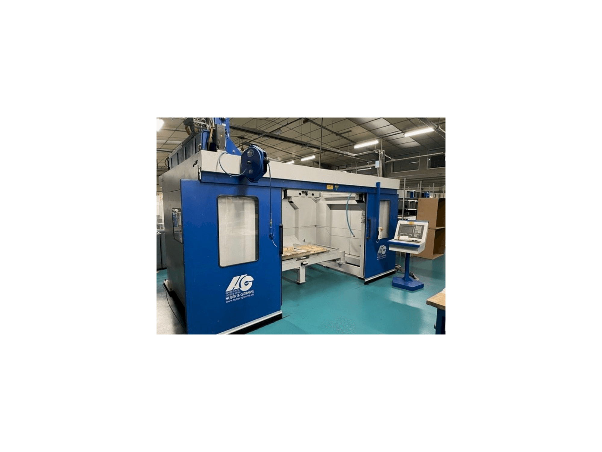 A HG GRIMME GSF 20/10 gép elölnézete