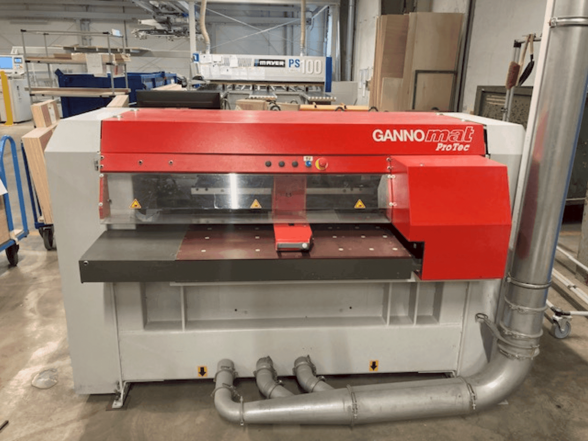 A GANNOMAT ProTec 571 gép elölnézete