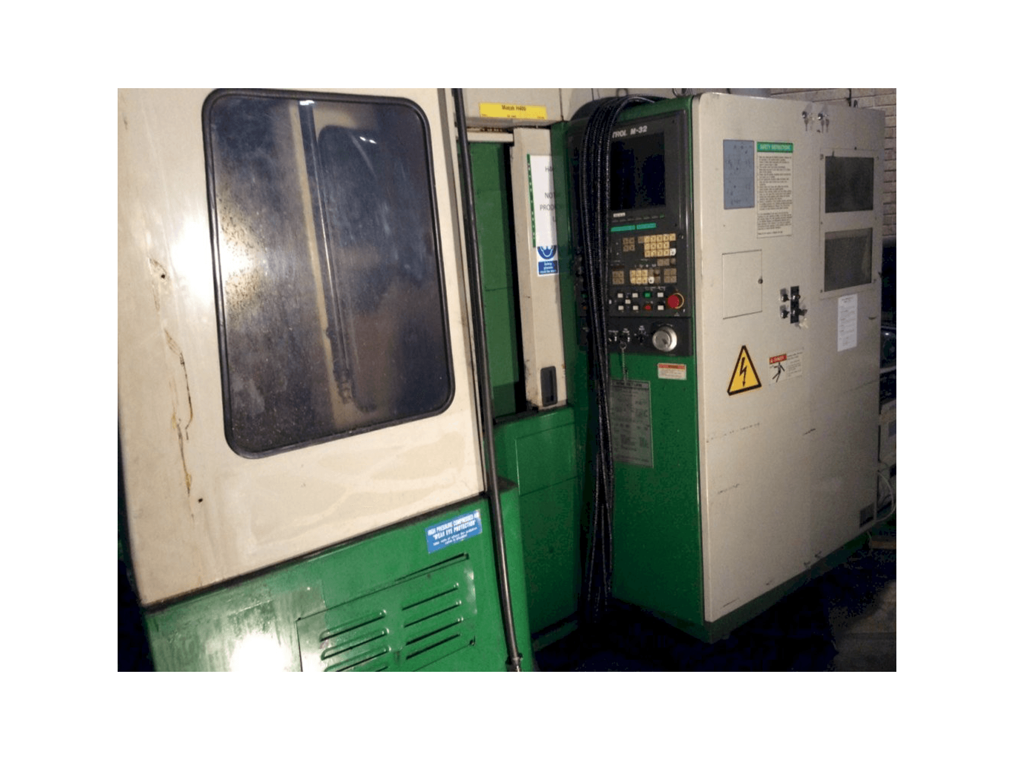 A Mazak Mazatech H400 gép elölnézete