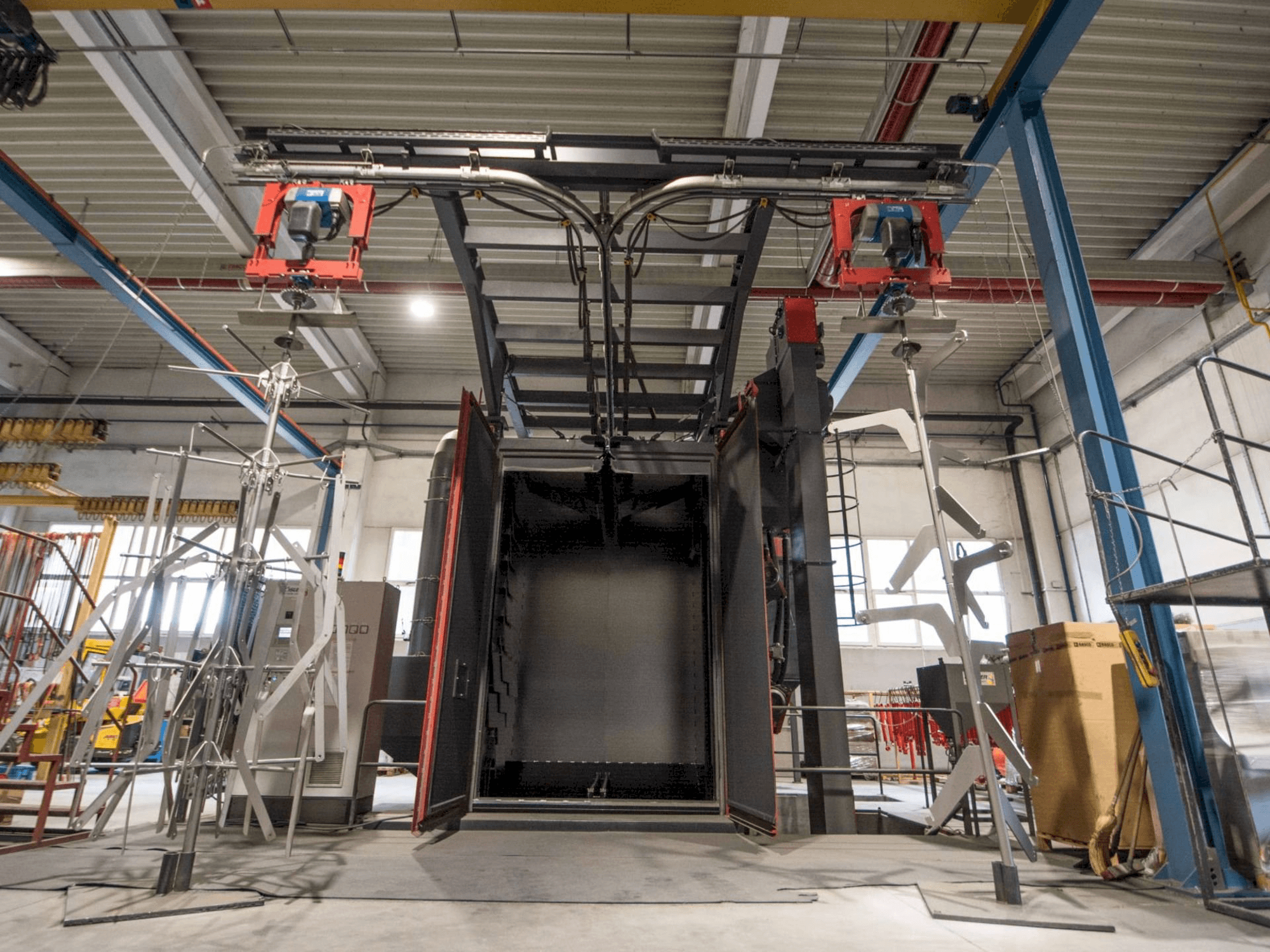 A Rosler RHBE 20/30 gép elölnézete