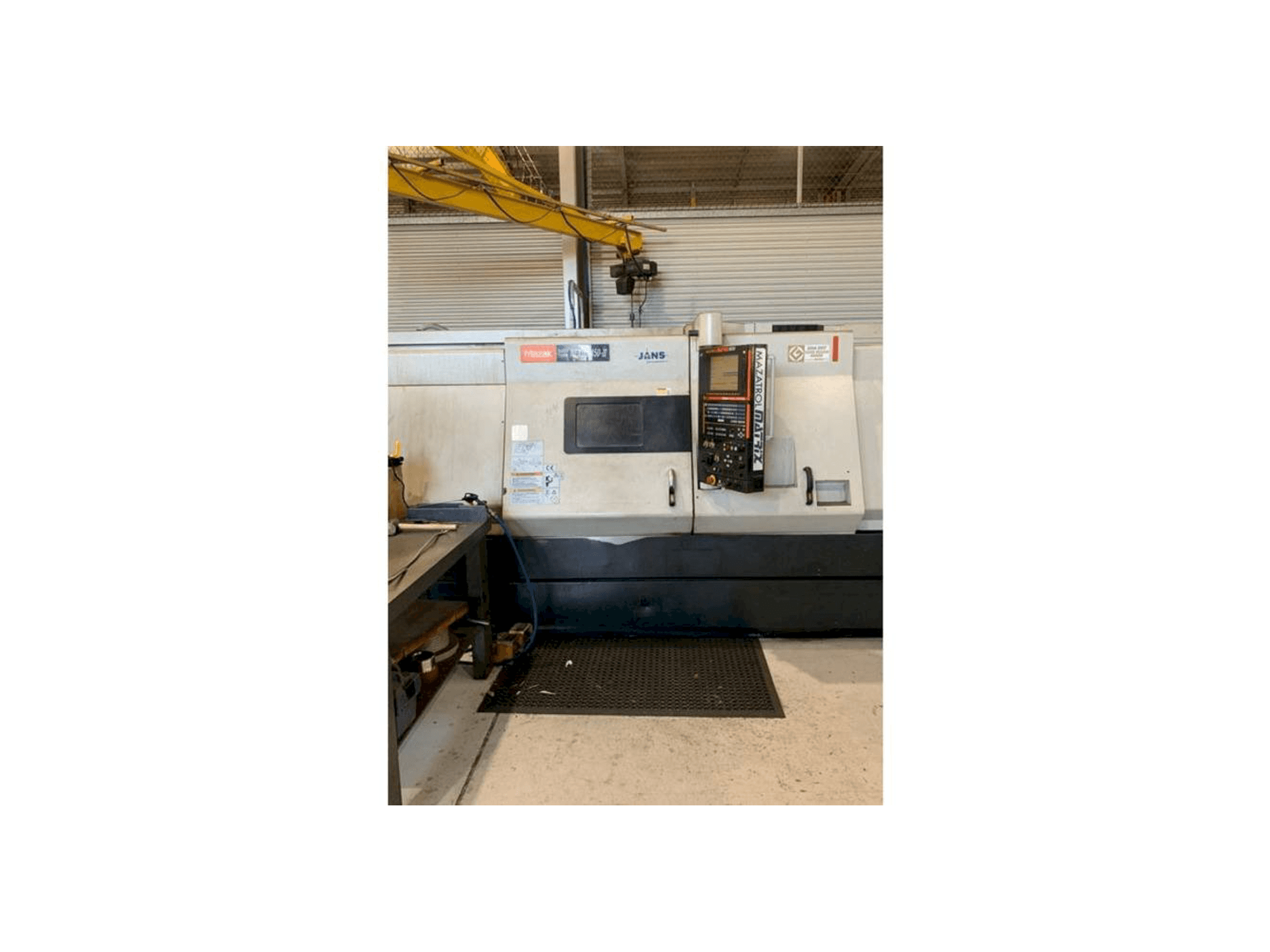 A Mazak QUICK TURN NEXUS 450 II gép elölnézete