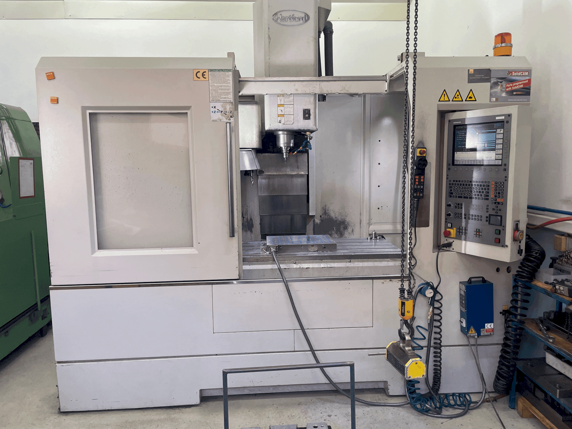 A HARTFORD Pro 1000 gép elölnézete