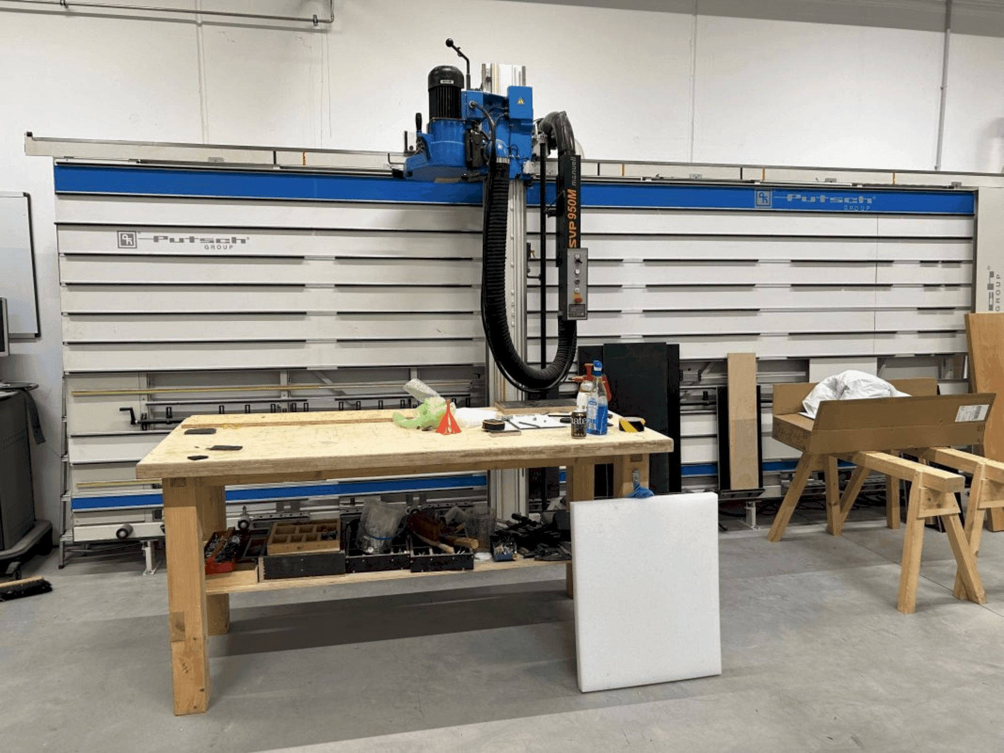 A PUTSCH SVP 950M gép elölnézete