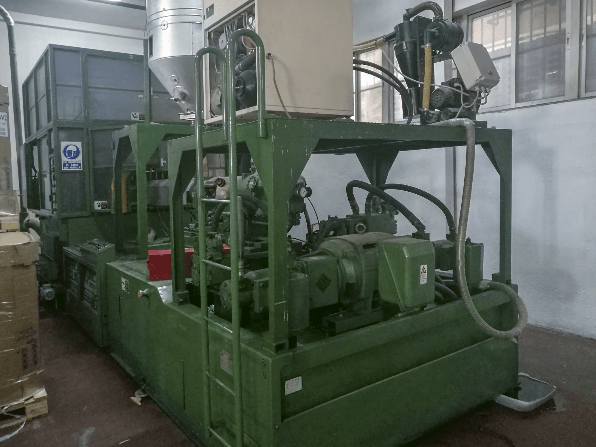 A NISSEI ASB 650 NHII gép jobb nézete