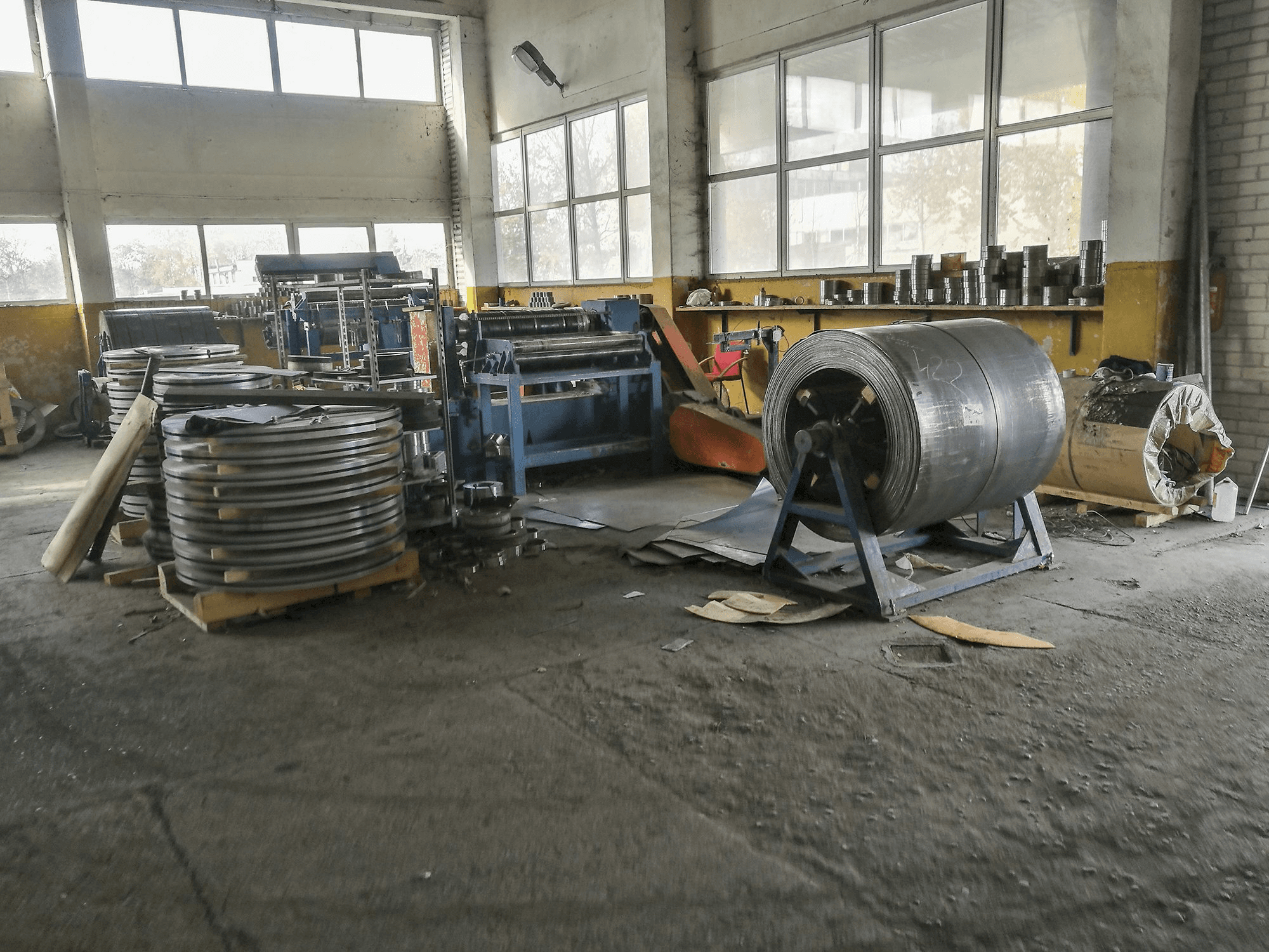 A BRODPOL LTs 1300/3 gép bal oldali nézete