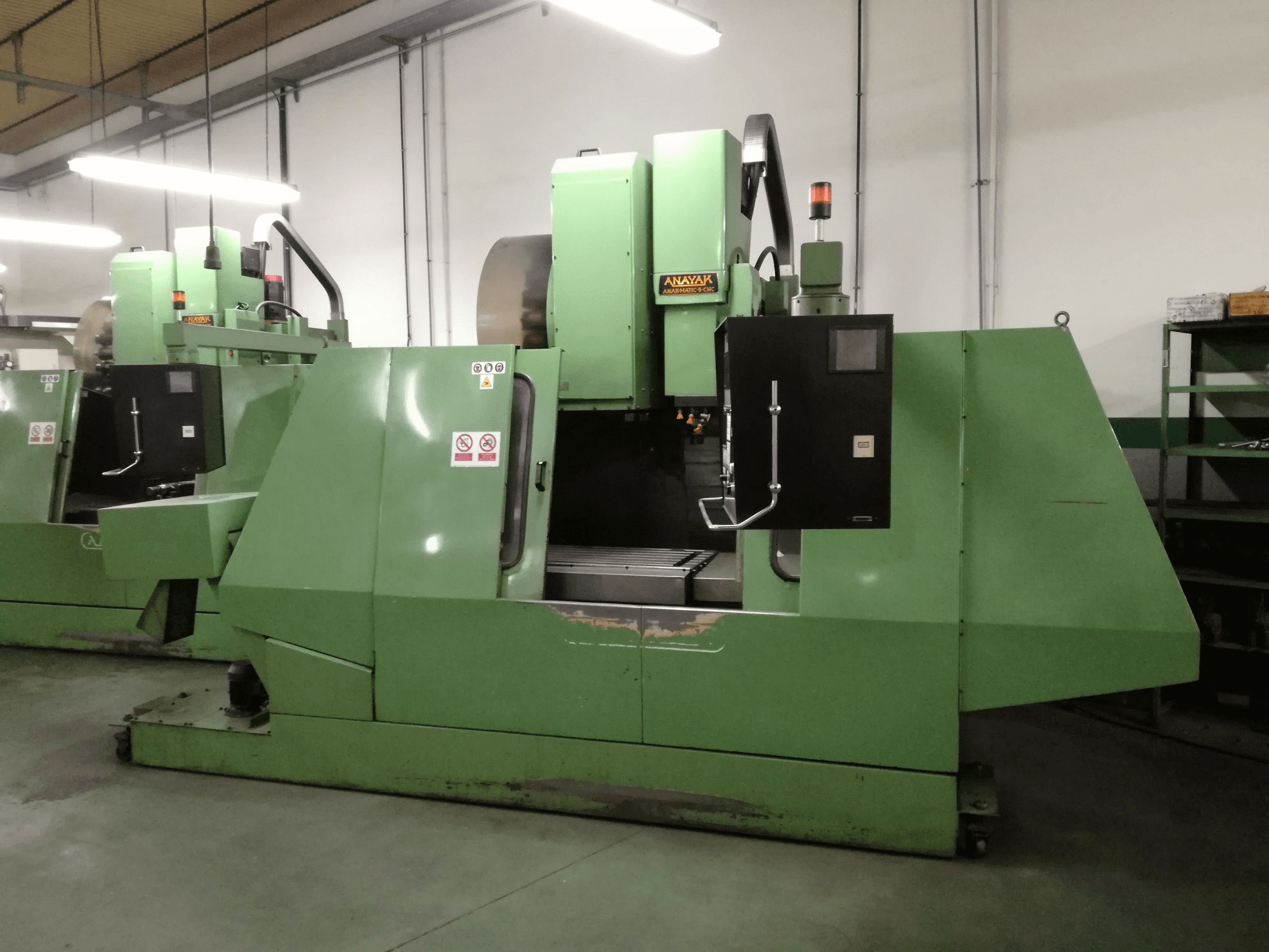 A ANAYAK ANAKMATIC 9 gép elölnézete