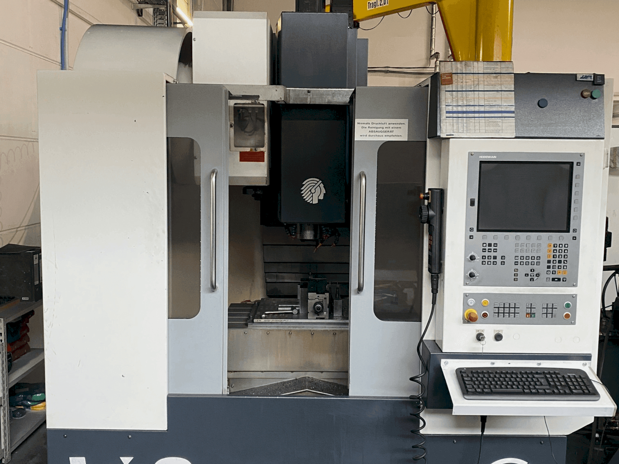 A Huron VX8 gép elölnézete