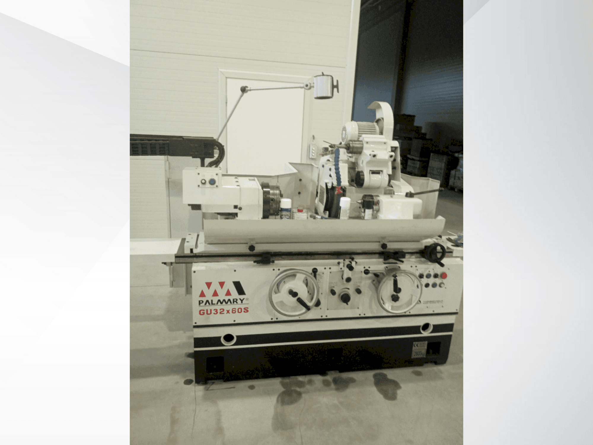 A PALMARY GU32x60S gép elölnézete