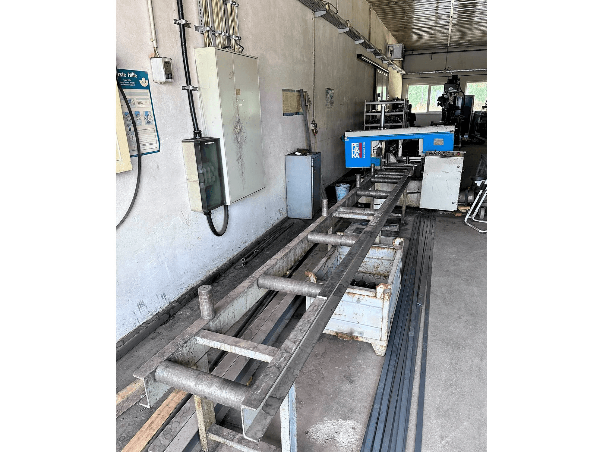 A Pehaka . gép elölnézete