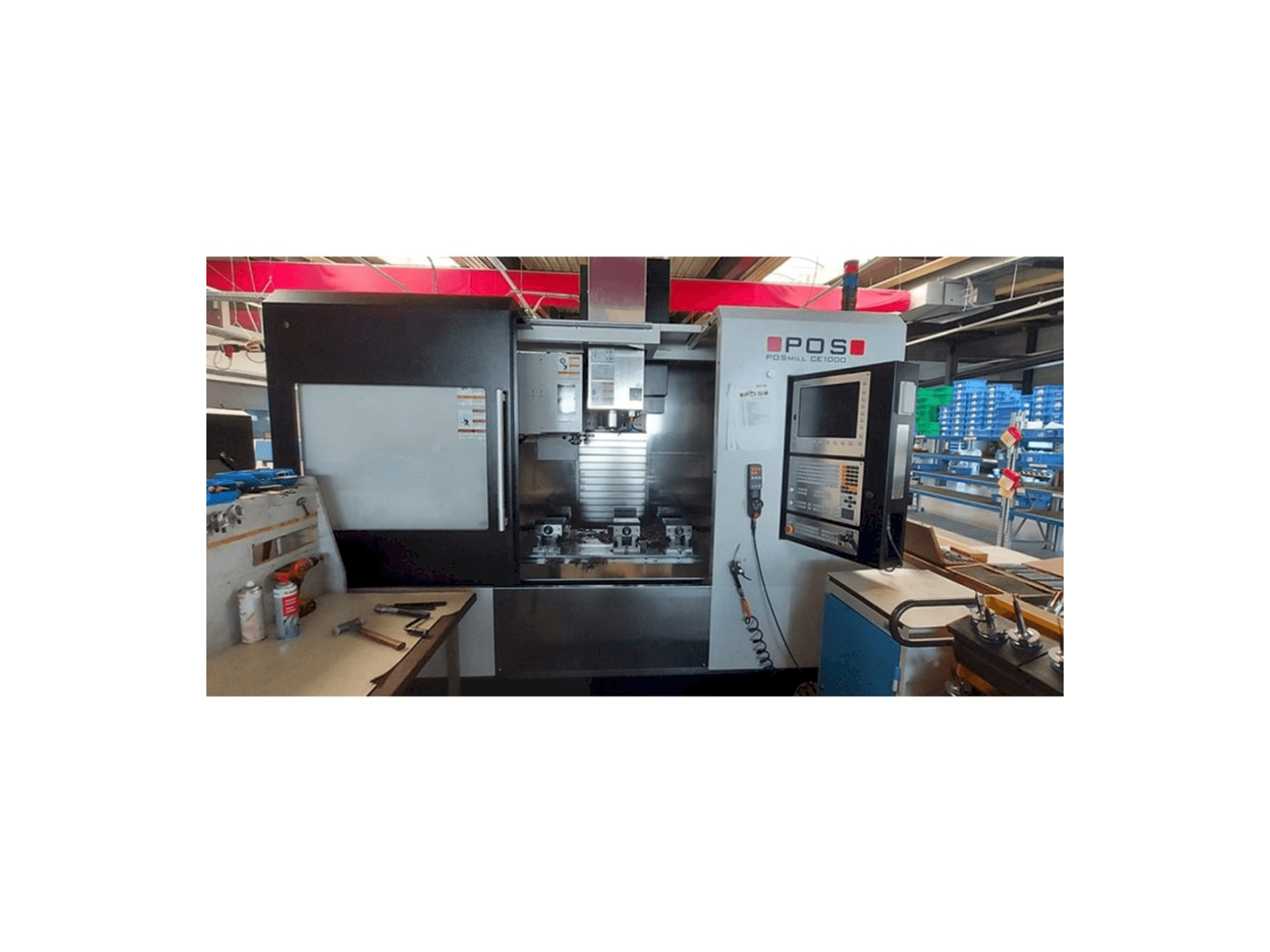 A POSmill CE 1000 gép elölnézete