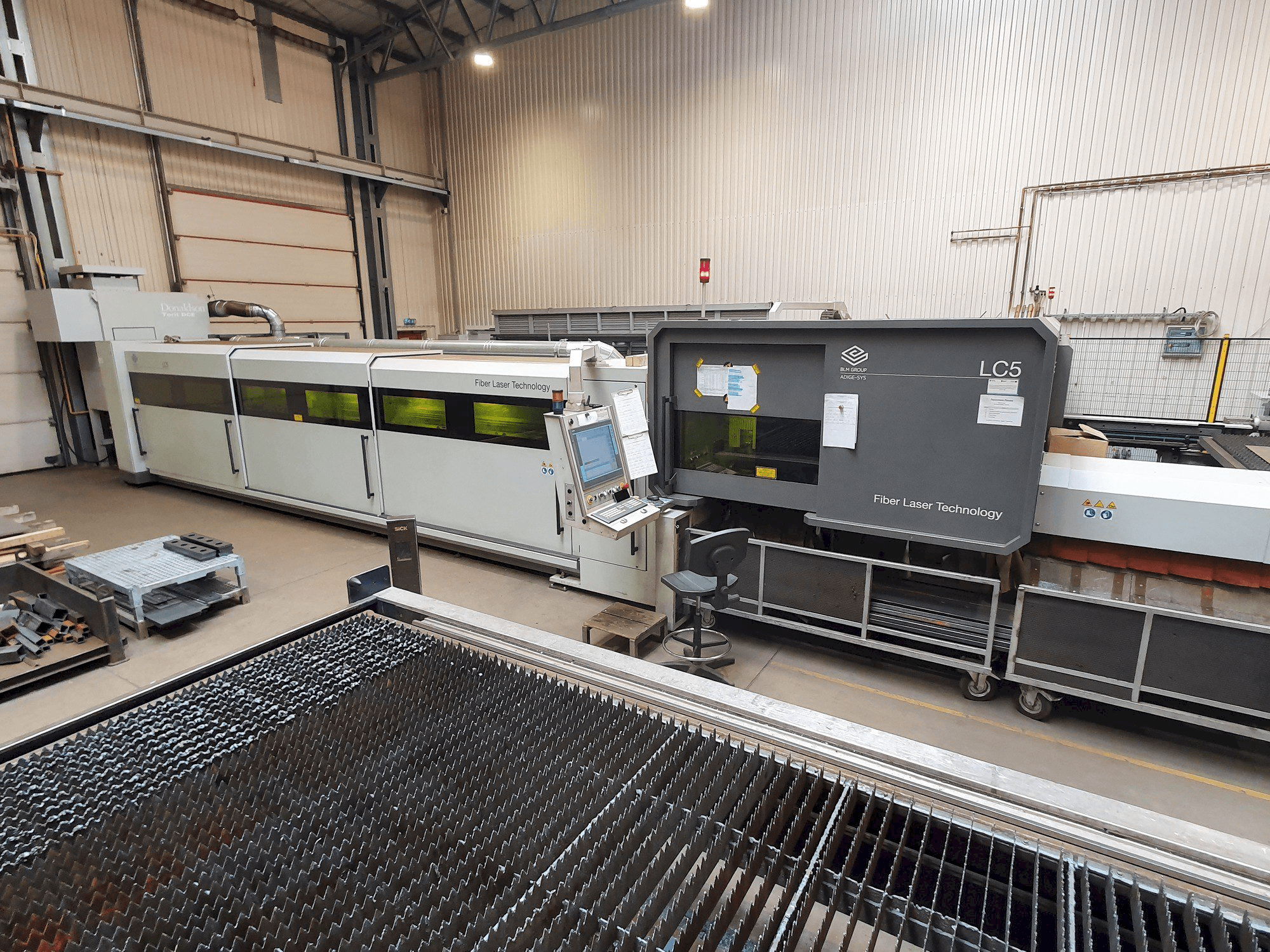 A BLM ADIGE LC5 gép elölnézete