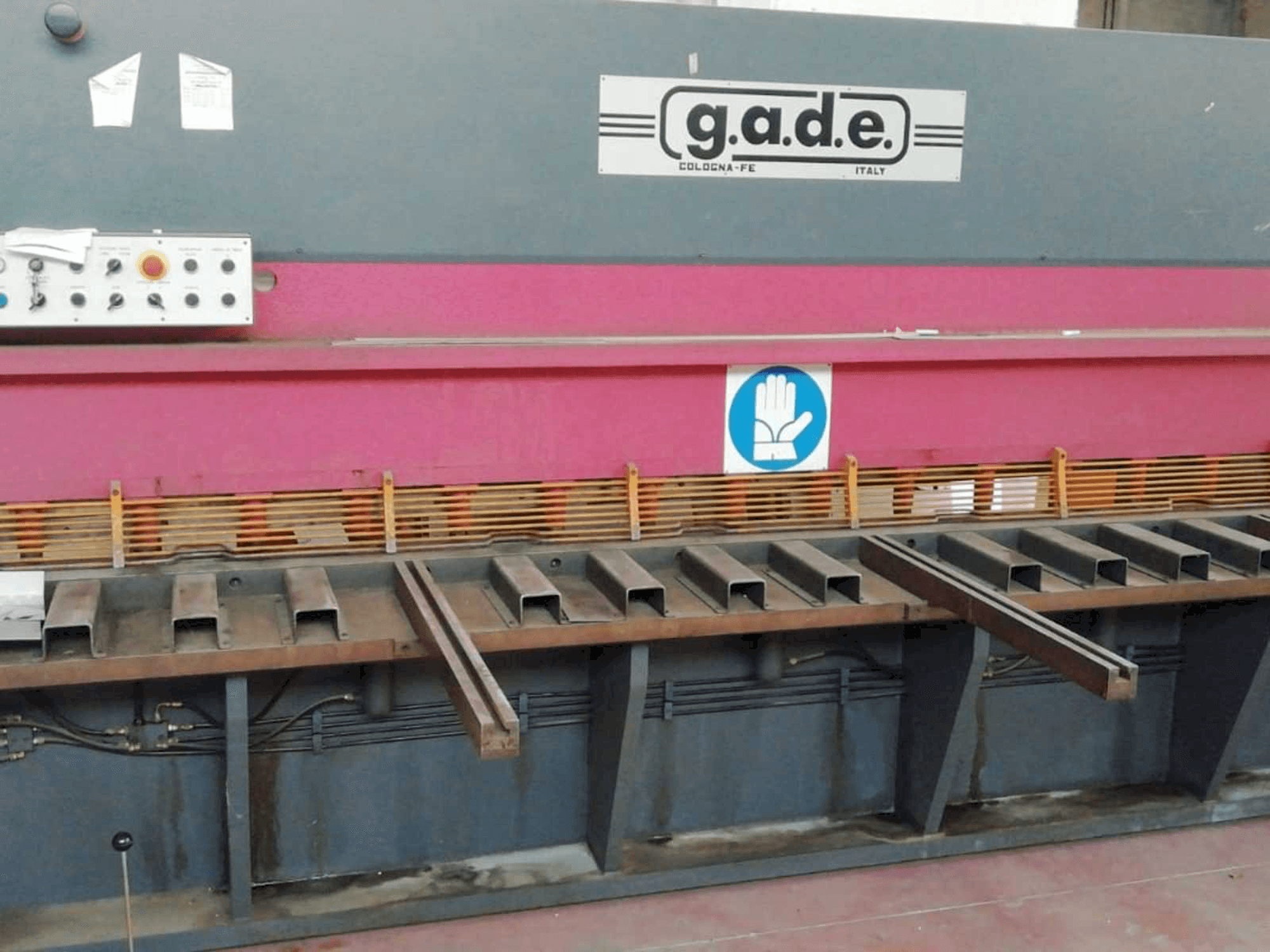 A Gade CO - 40 / 4 gép elölnézete