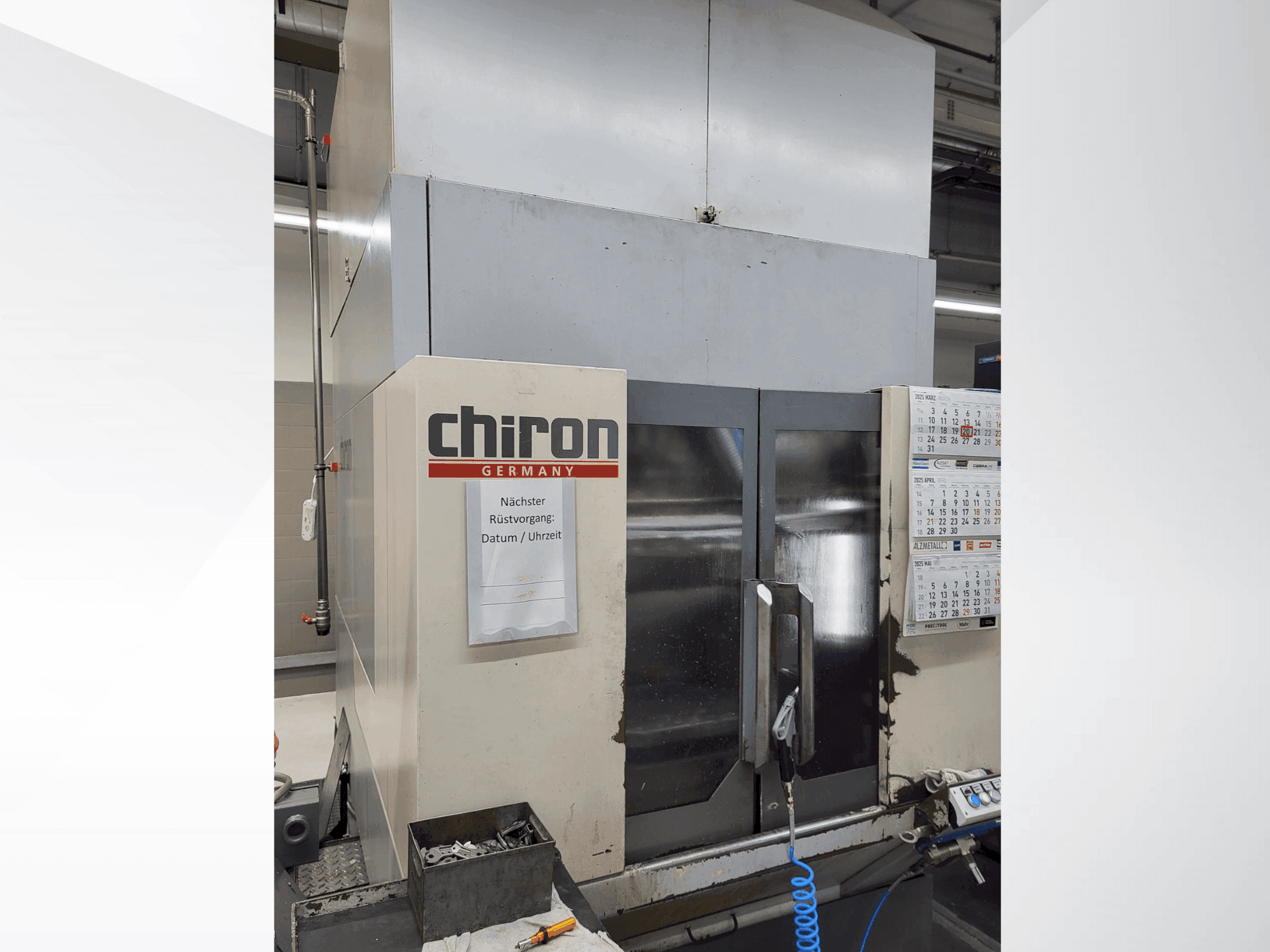 A CHIRON FZ 18 W gép elölnézete