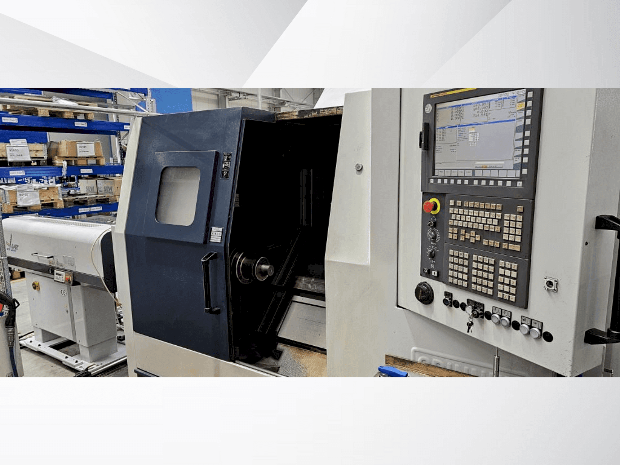 A SPINNER TC600 gép elölnézete