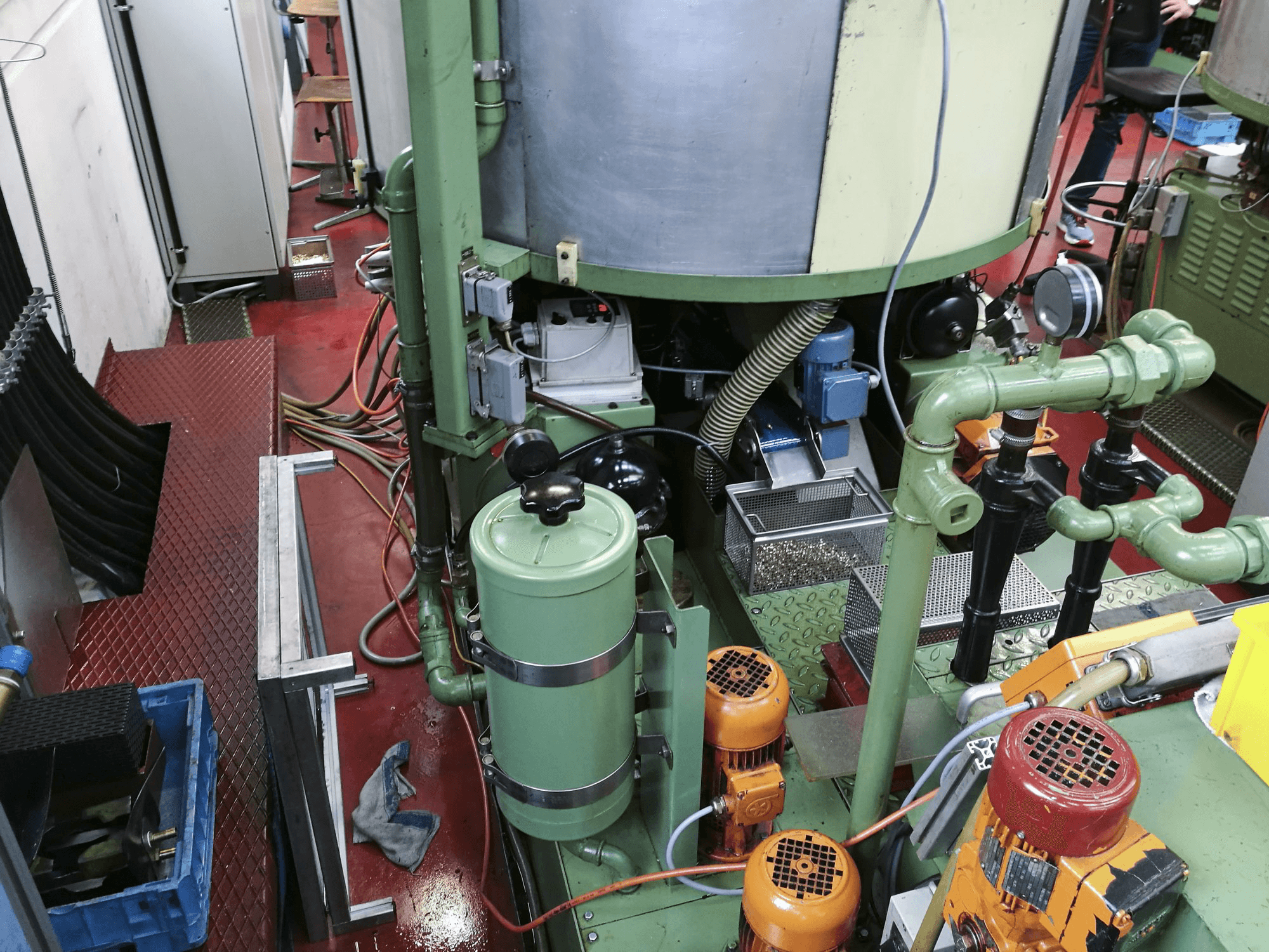 A RIS-INGOLD Rismatic 151LN-6 gép részlete