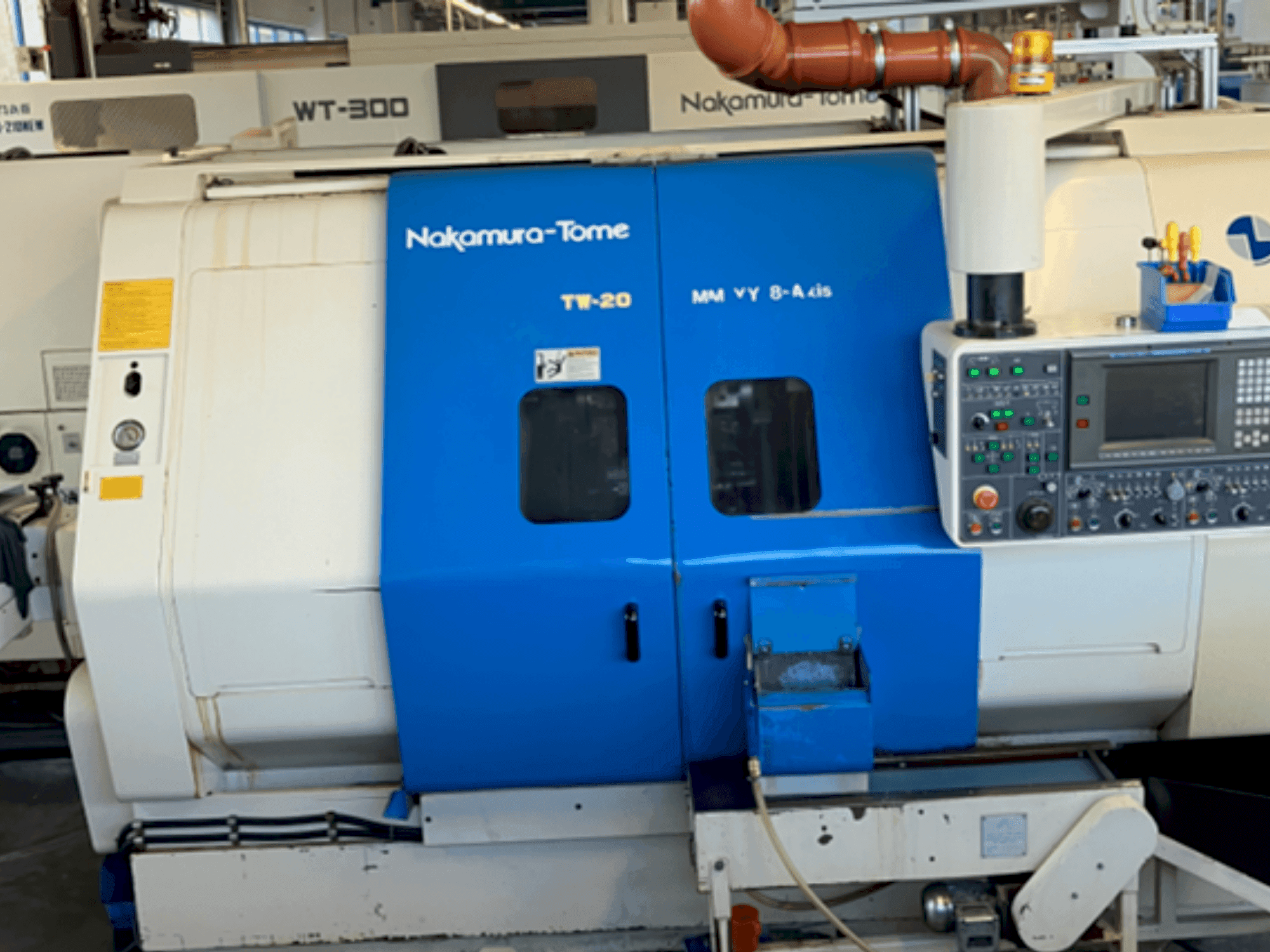 A NAKAMURA-TOME TW-20 gép elölnézete